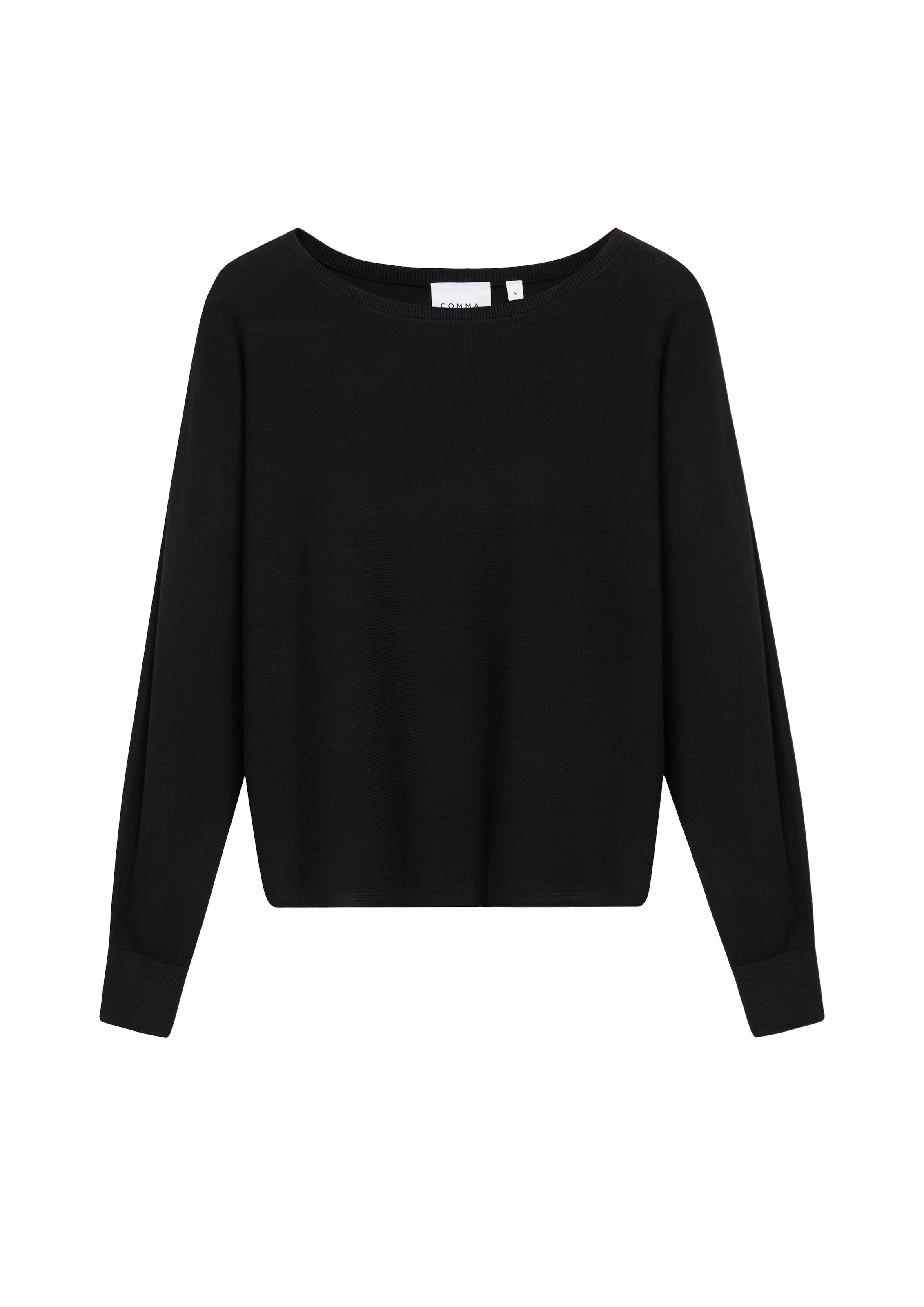 Comma Pull en tricot Col rond / avec viscose