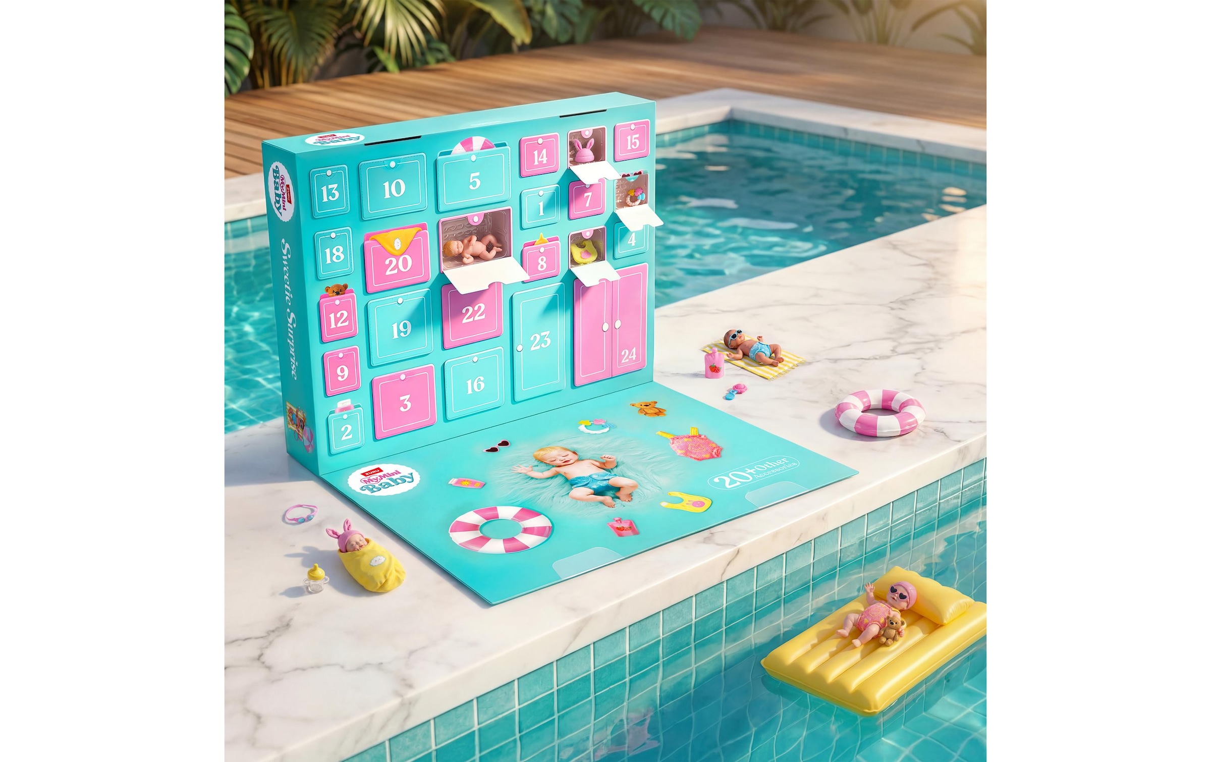 ZURU »Zuru My Mini Baby Sweetie Surprise 2026 Puppen, Kunststoff, Stoff«