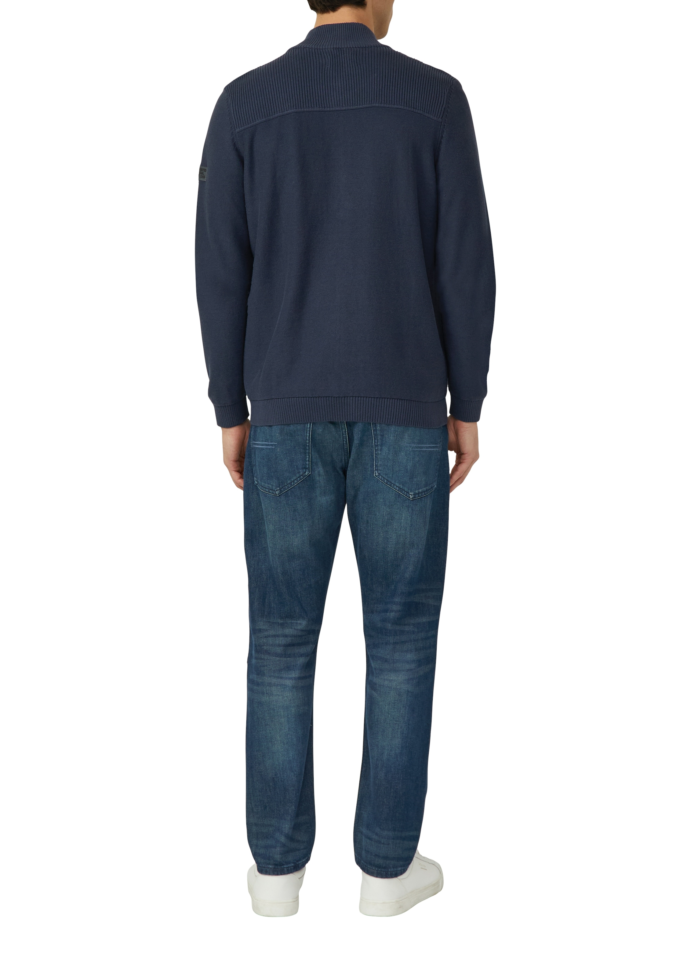 s.Oliver Veste en tricot mit Stehkragen, Regular Fit