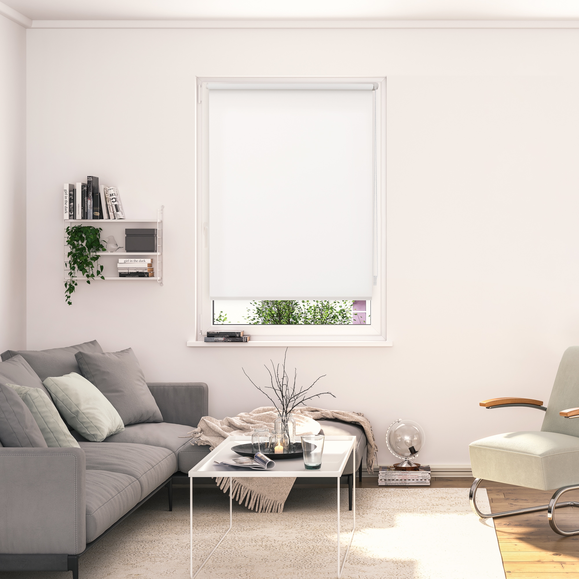 LICHTBLICK ORIGINAL Rollo »Klemmfix, ohne Bohren« blickdicht Hitzeschutz | Sichtschutz | Wärmedämmung | energiesparend mit Bohren/ohne Bohren freihängend Thermofunktion, Lichtdurchlässig, Klemmbar, Energiesparend