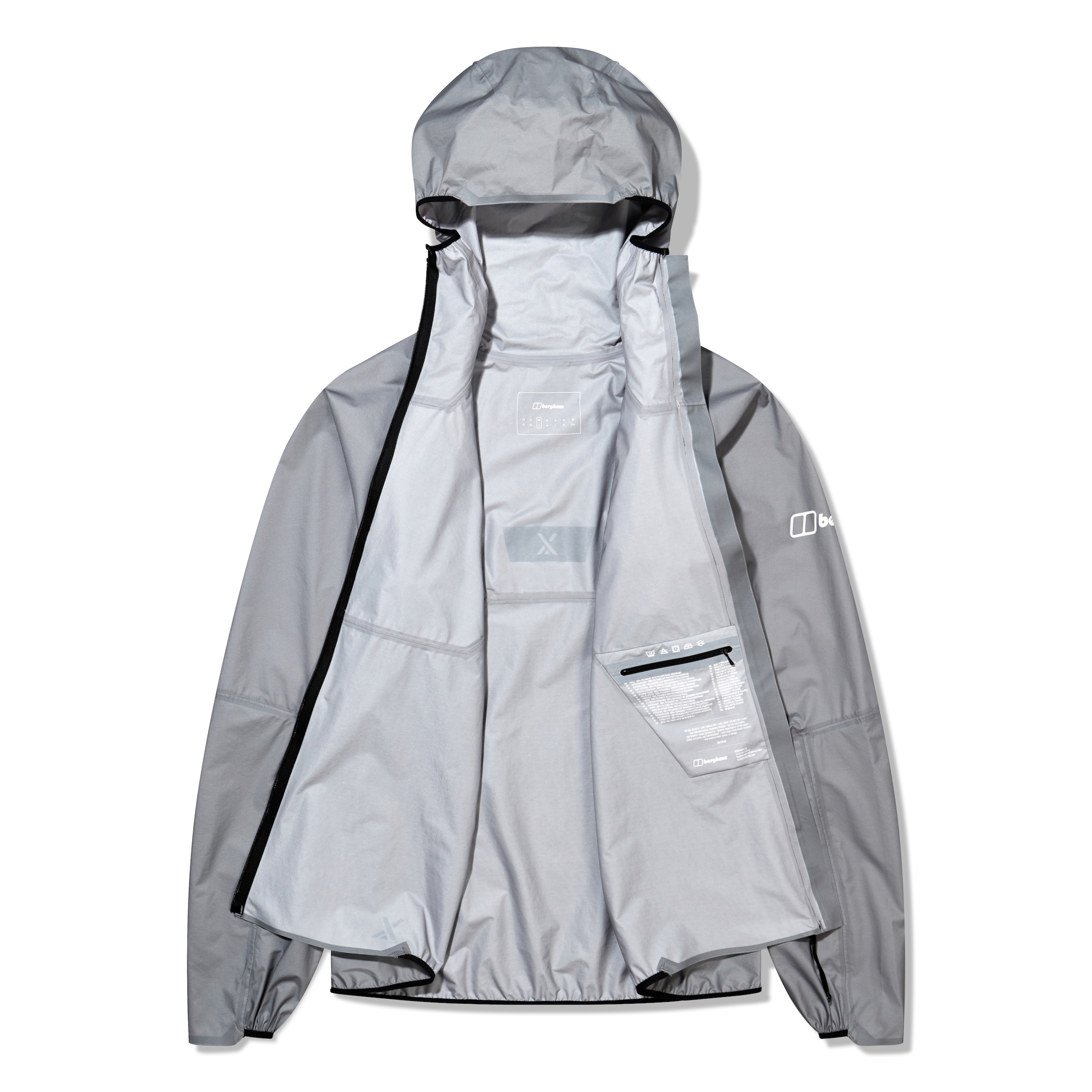 Berghaus Veste de pluie »W MTN GUIDE HYPER LT JKT« wasserdicht, winddicht, mit Reissverschluss, normale Länge