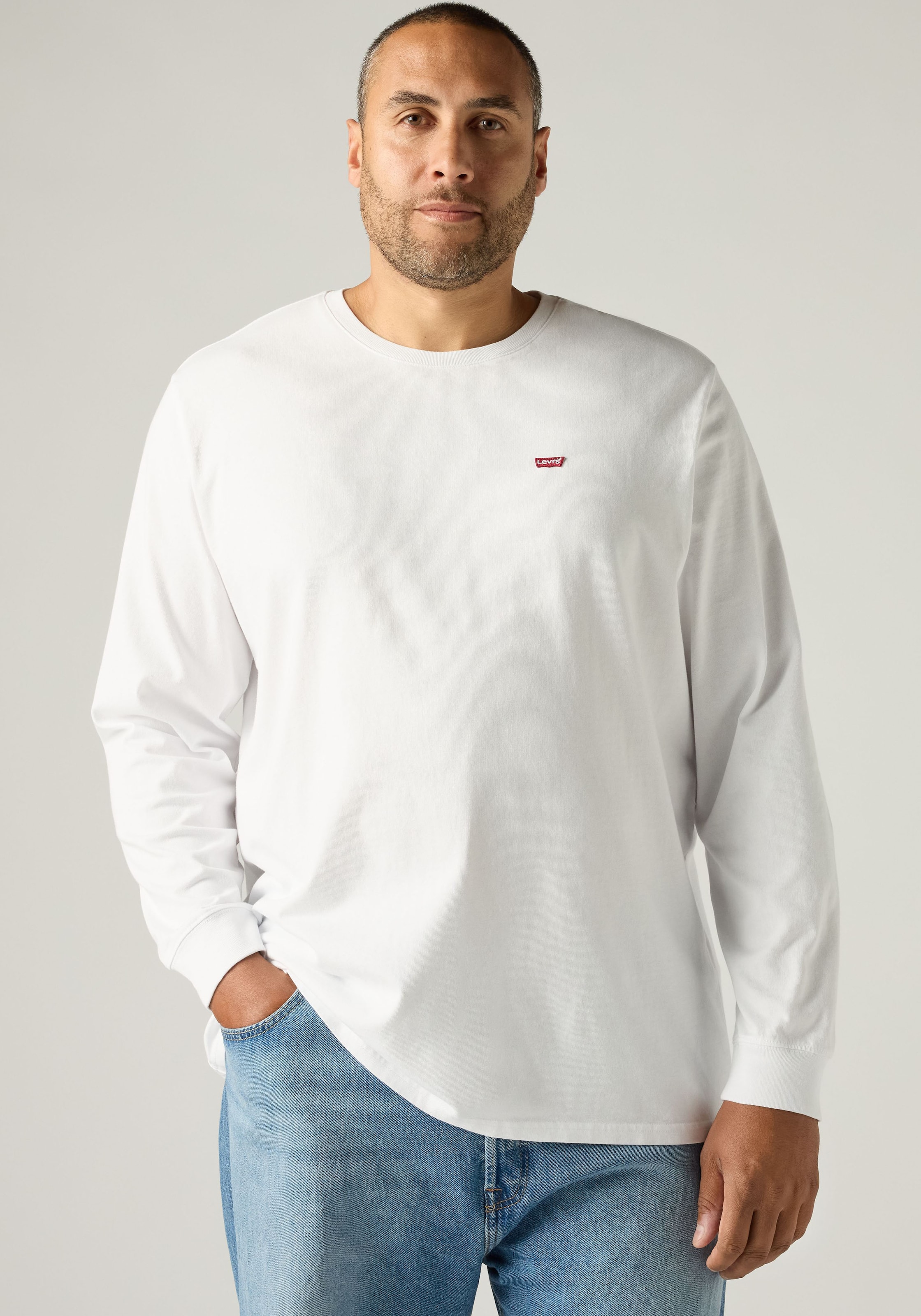 Levi's® Plus Langarmshirt »LSE_BIG LS ORIGINAL HM TEE«