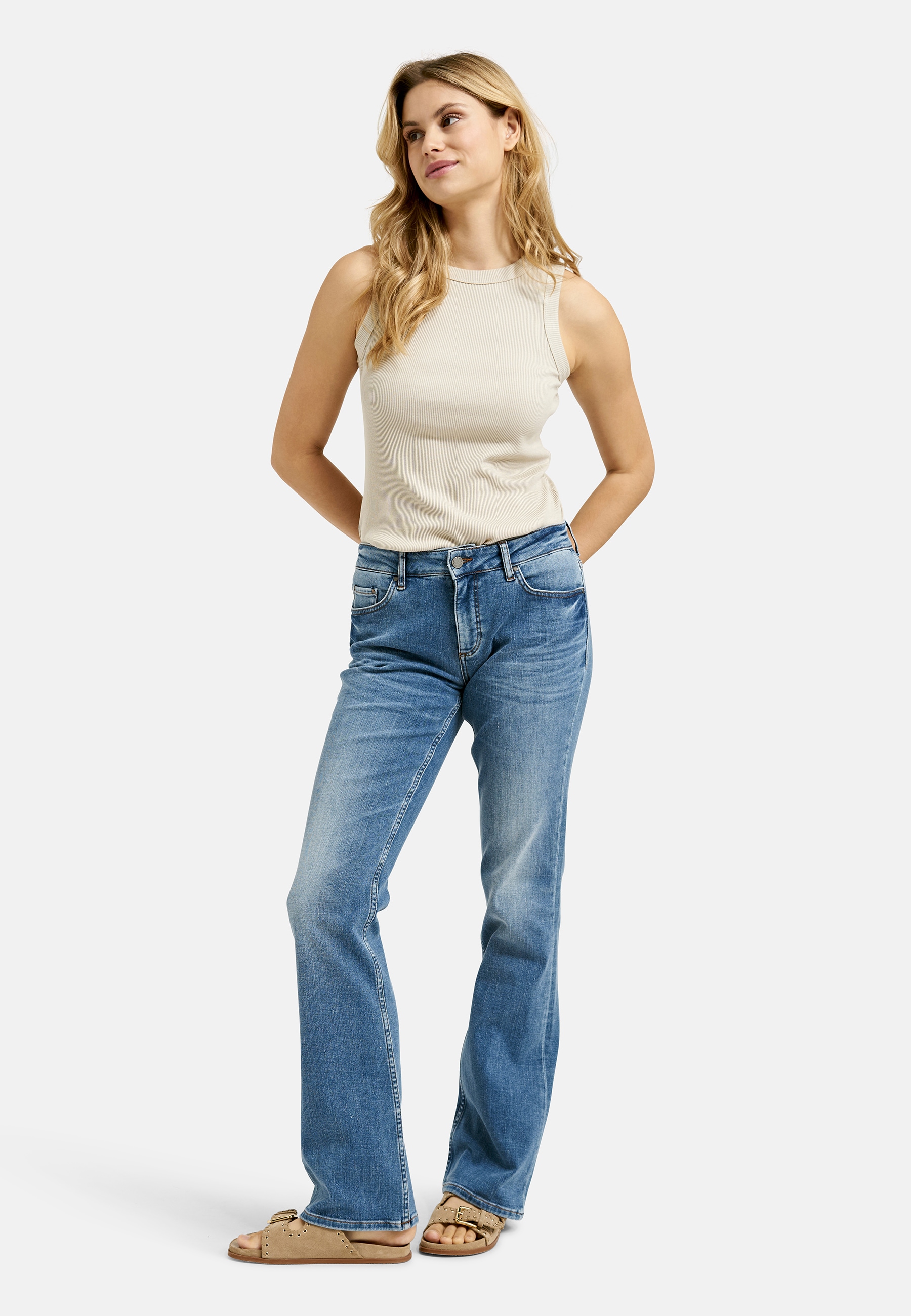 Smith & Soul Jeans bootcut elastische Baumwollqualität
