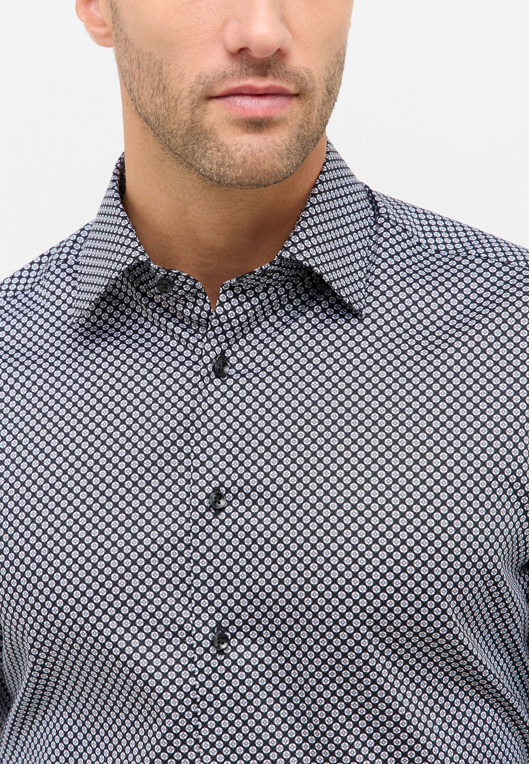 Eterna Chemise à manches longues »MODERN FIT« NON IRON (bügelfrei)