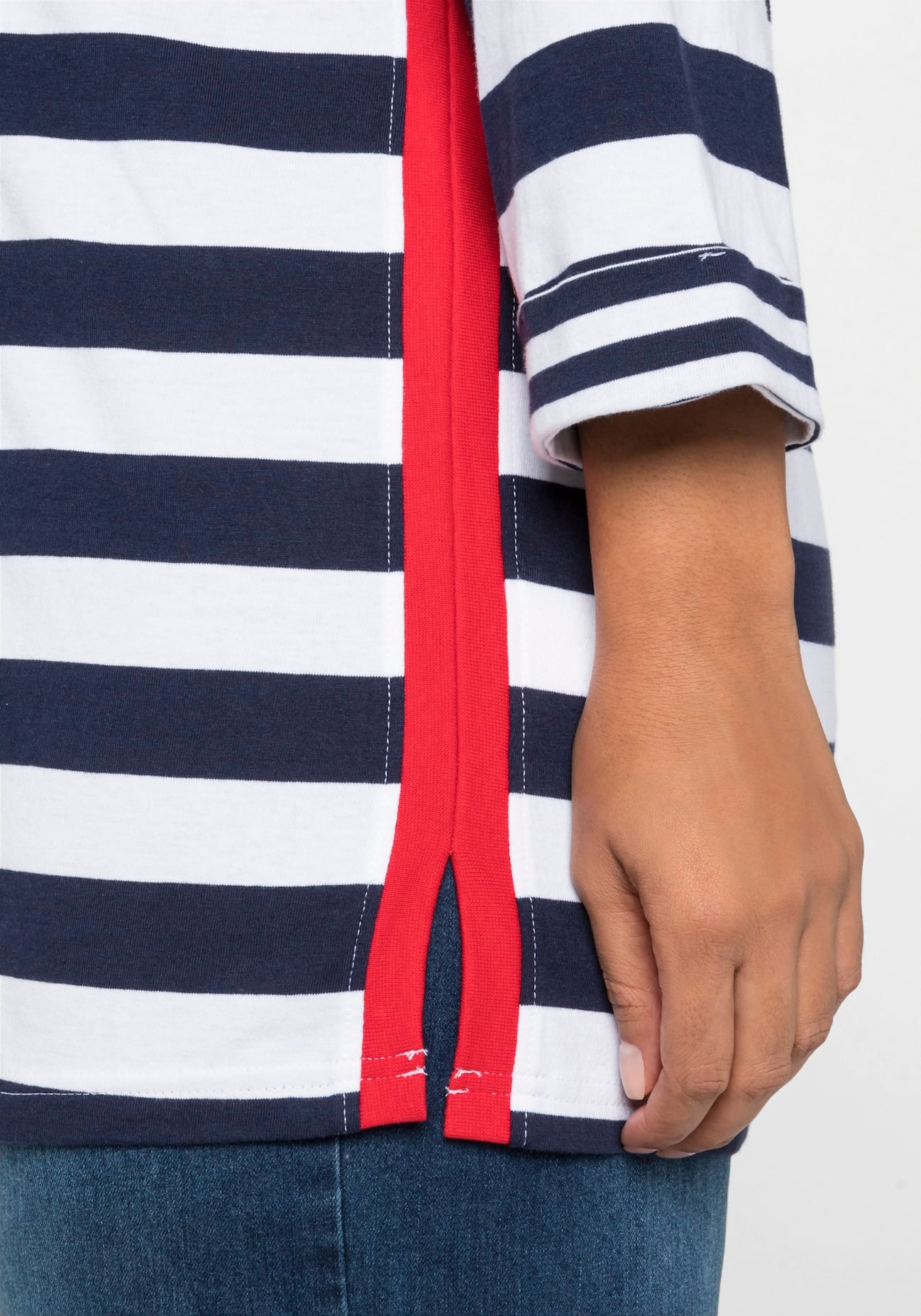 Sheego 3/4-Arm-Shirt »3/4-Arm-Shirt« 1 Stk.