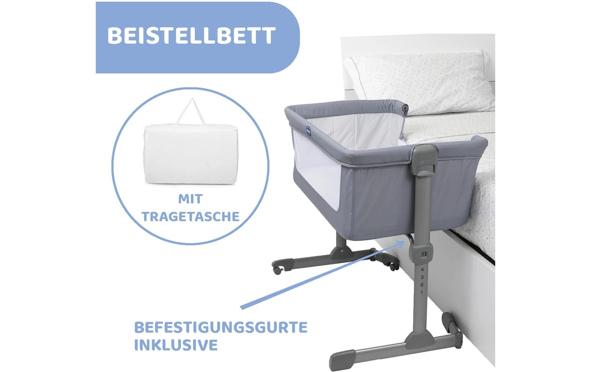 Chicco Beistellbett »Next2Me Essential Terracotta Re_Lux«
