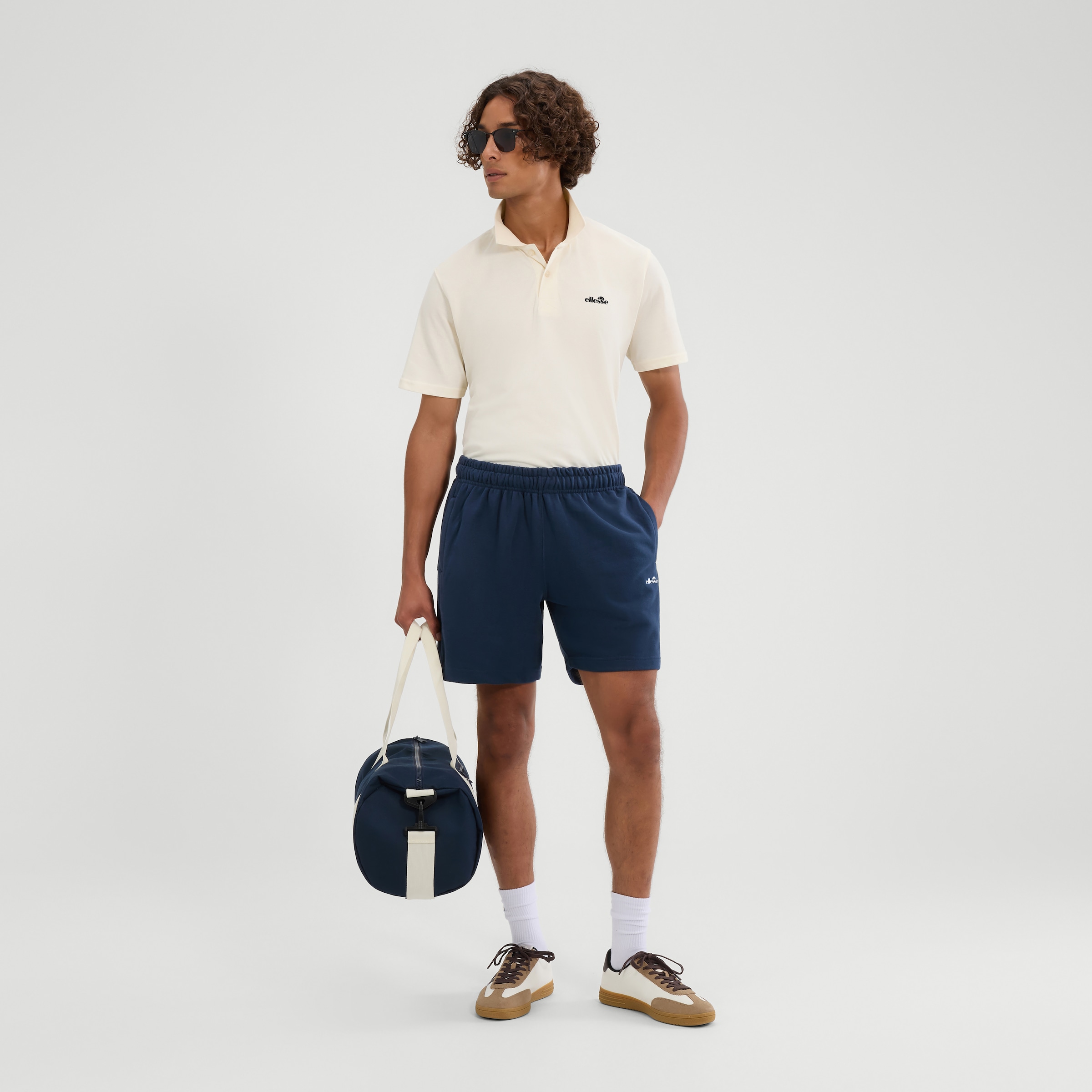 Ellesse Sweatshorts »ZANICA SHORT«  für Erwachsene, mit Gummizug, aus Baumwolle und Polyester
