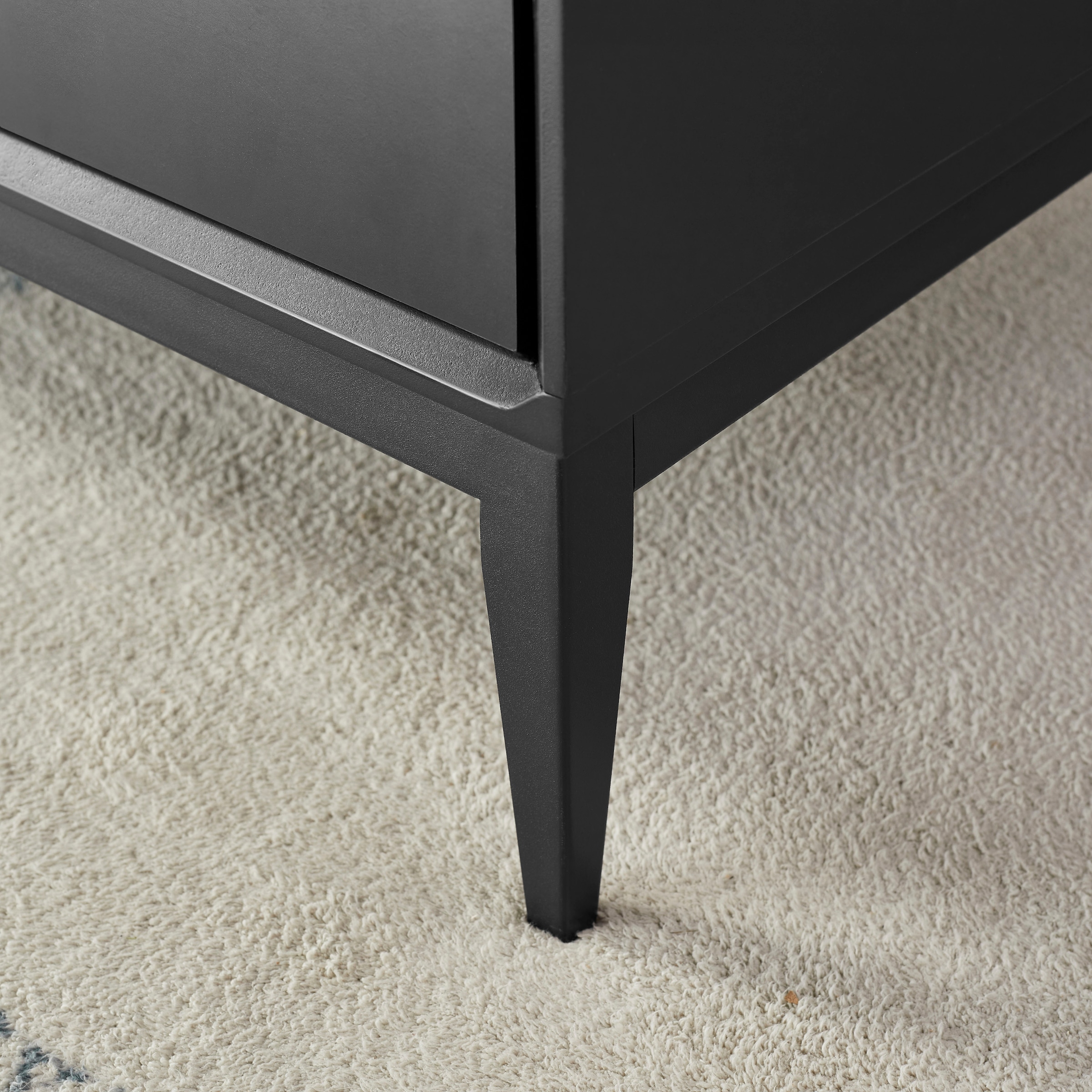 Leonique Couchtisch »Lavisha« Keramikplatte, Eisengestell und FSC-zertifiziertes Holz, Breite 110 cm