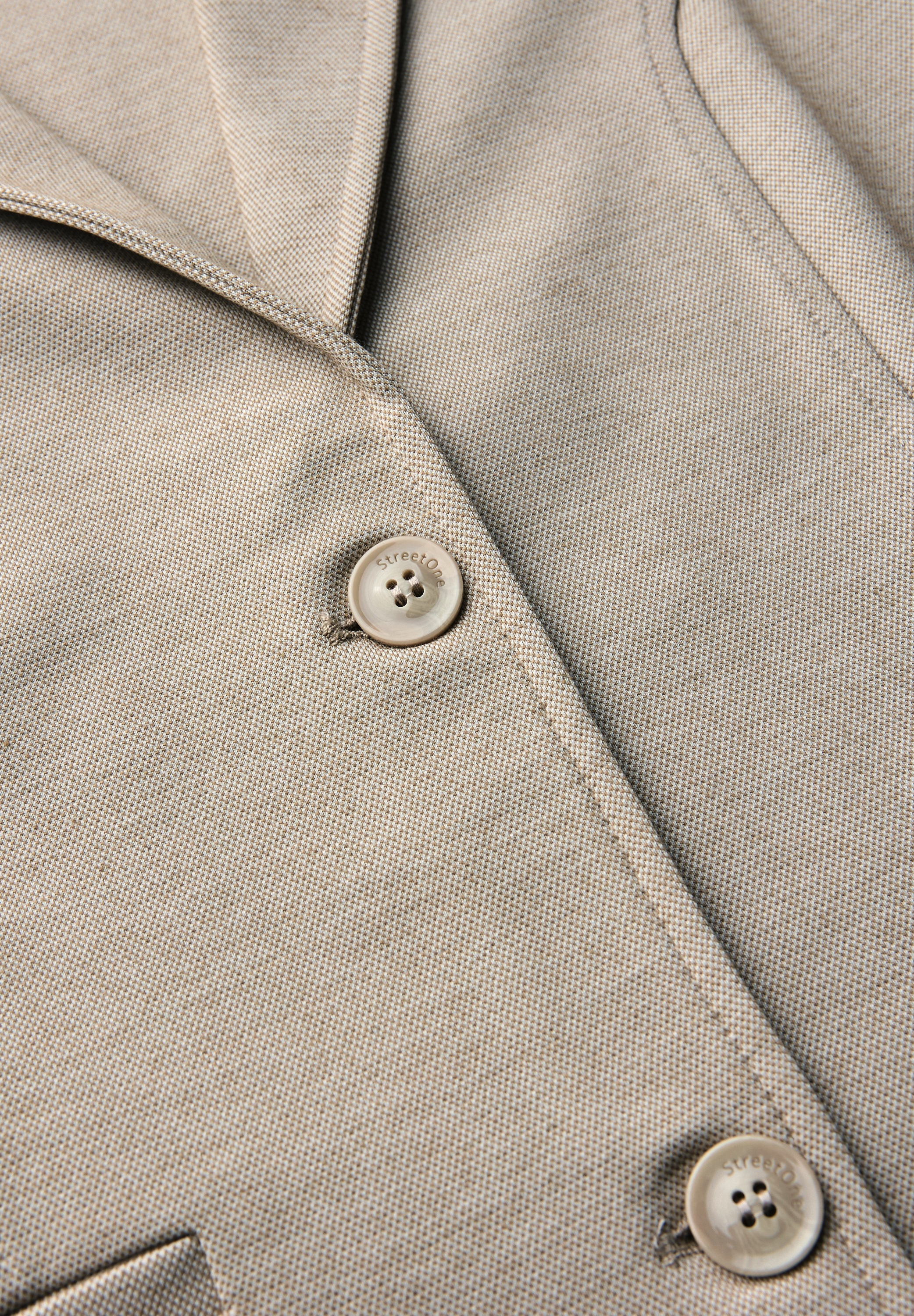 STREET ONE Veste blazer mit Reverskragen und Knöpfen