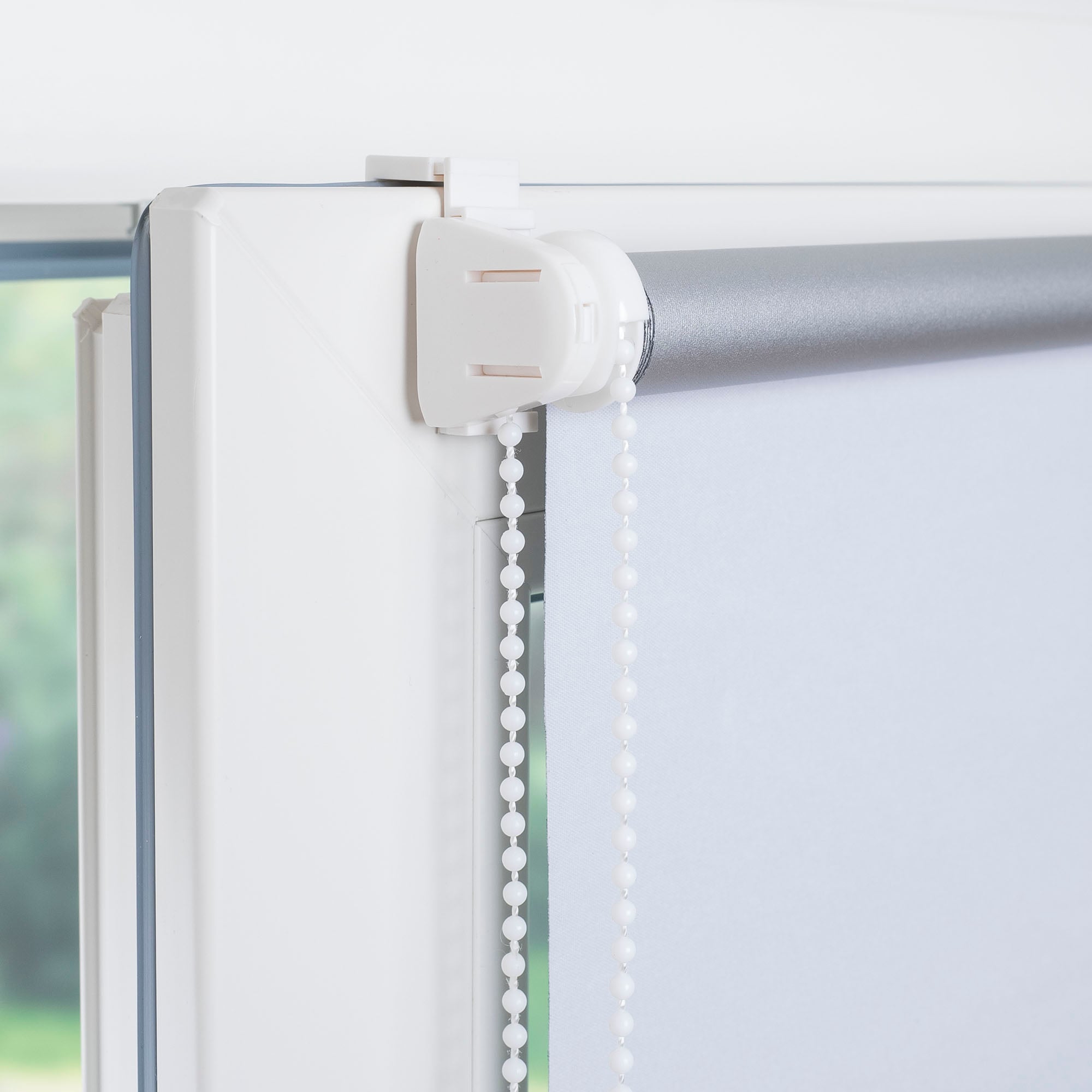 Liedeco Store à tirage latéral »Druckdesign Blume« verdunkelnd ohne Bohren freihängend Klemmfix Rollo Design Blume