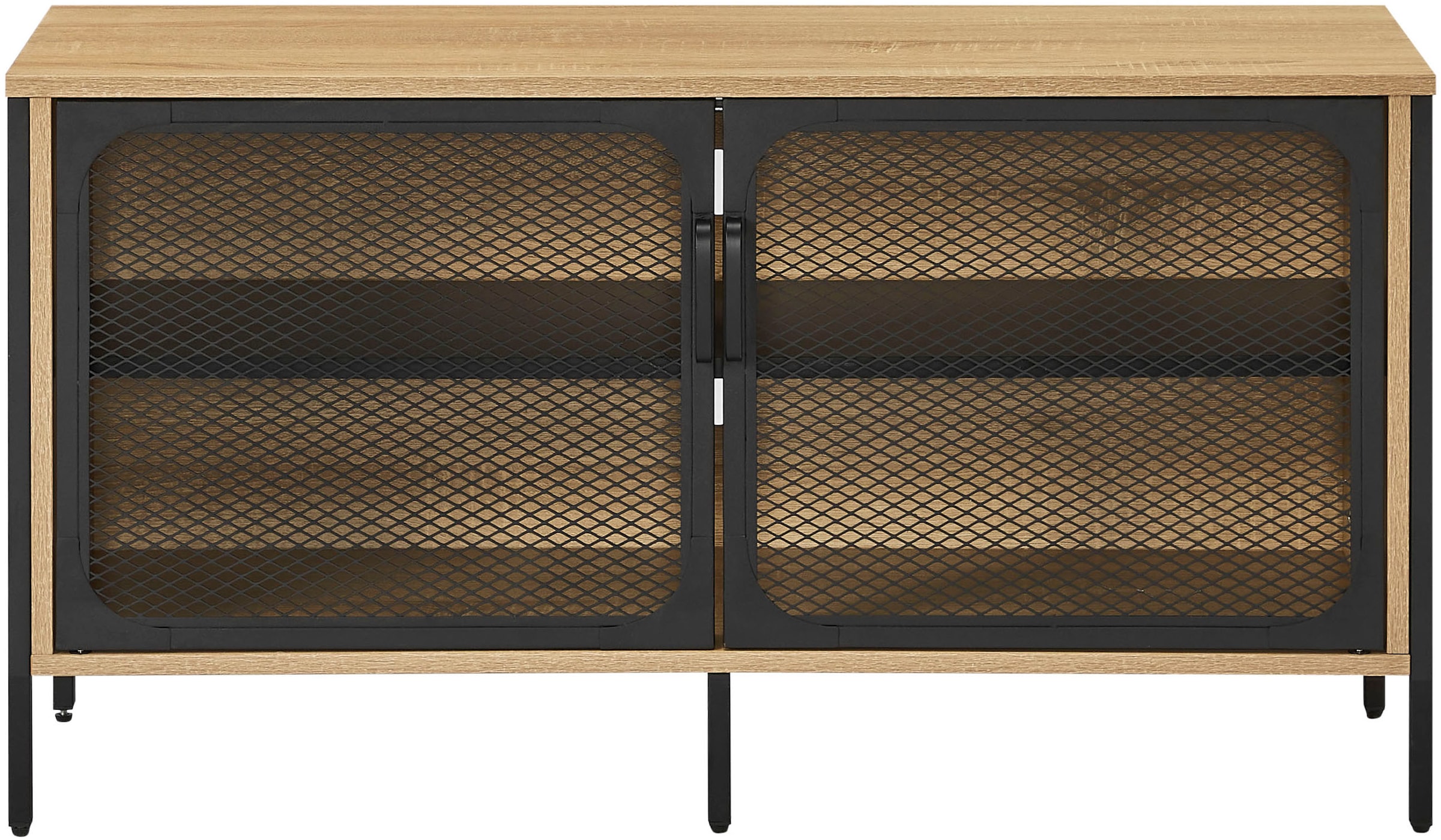 GOODproduct TV-Board »Amance« mit natürlichen ABS-Kanten und langlebigem Metallgestell