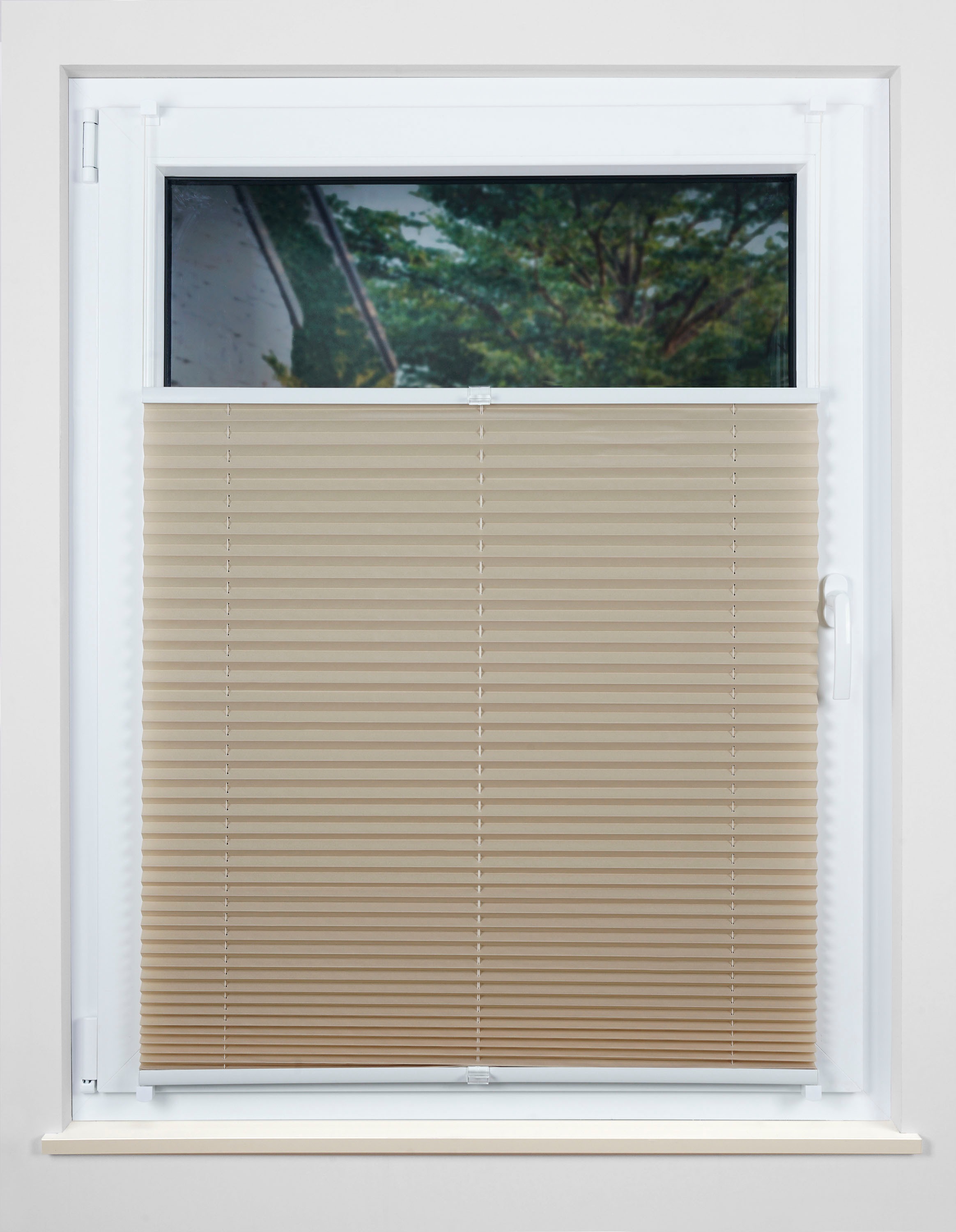 mydeco Plissé »Free« protection contre la lumière Aucun perçage requis sous tension