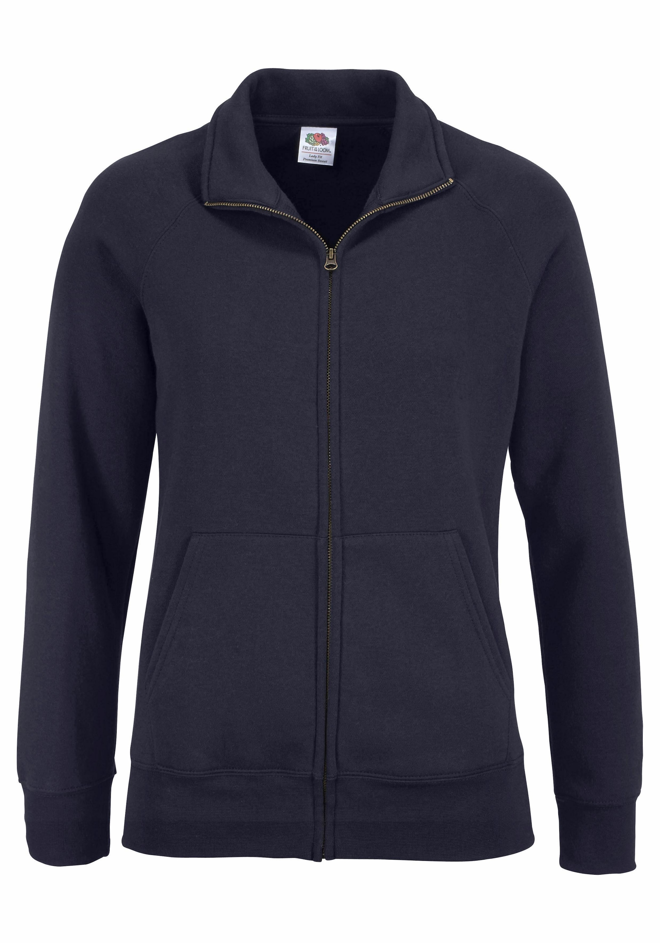 Fruit of the Loom Sweatjacke »Lady-Fit Premium Sweat Jacket« mit Reissverschluss
