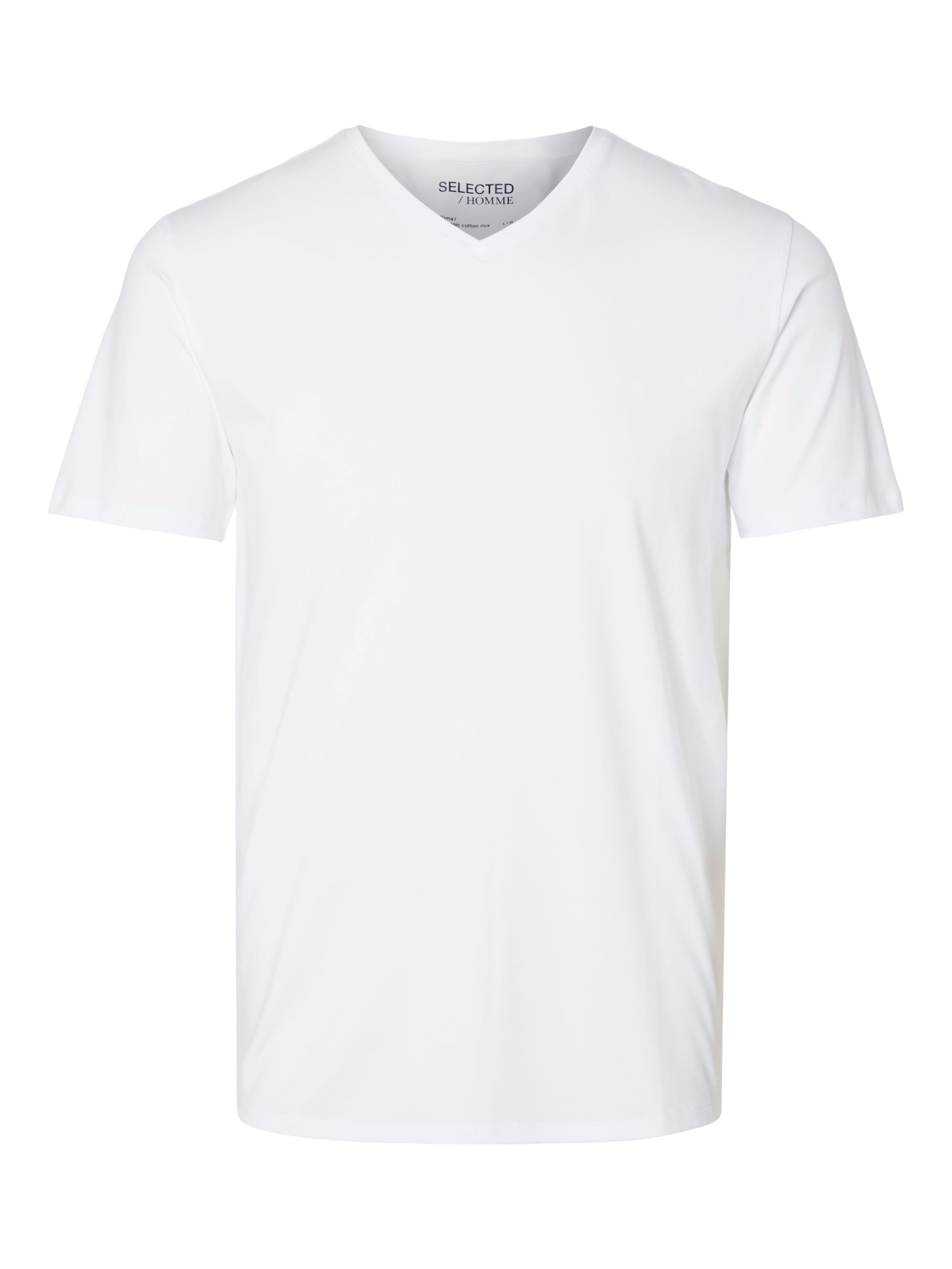 SELECTED T-shirt en V »SLHNEWPIMA SS V-NECK TEE B NOOS«