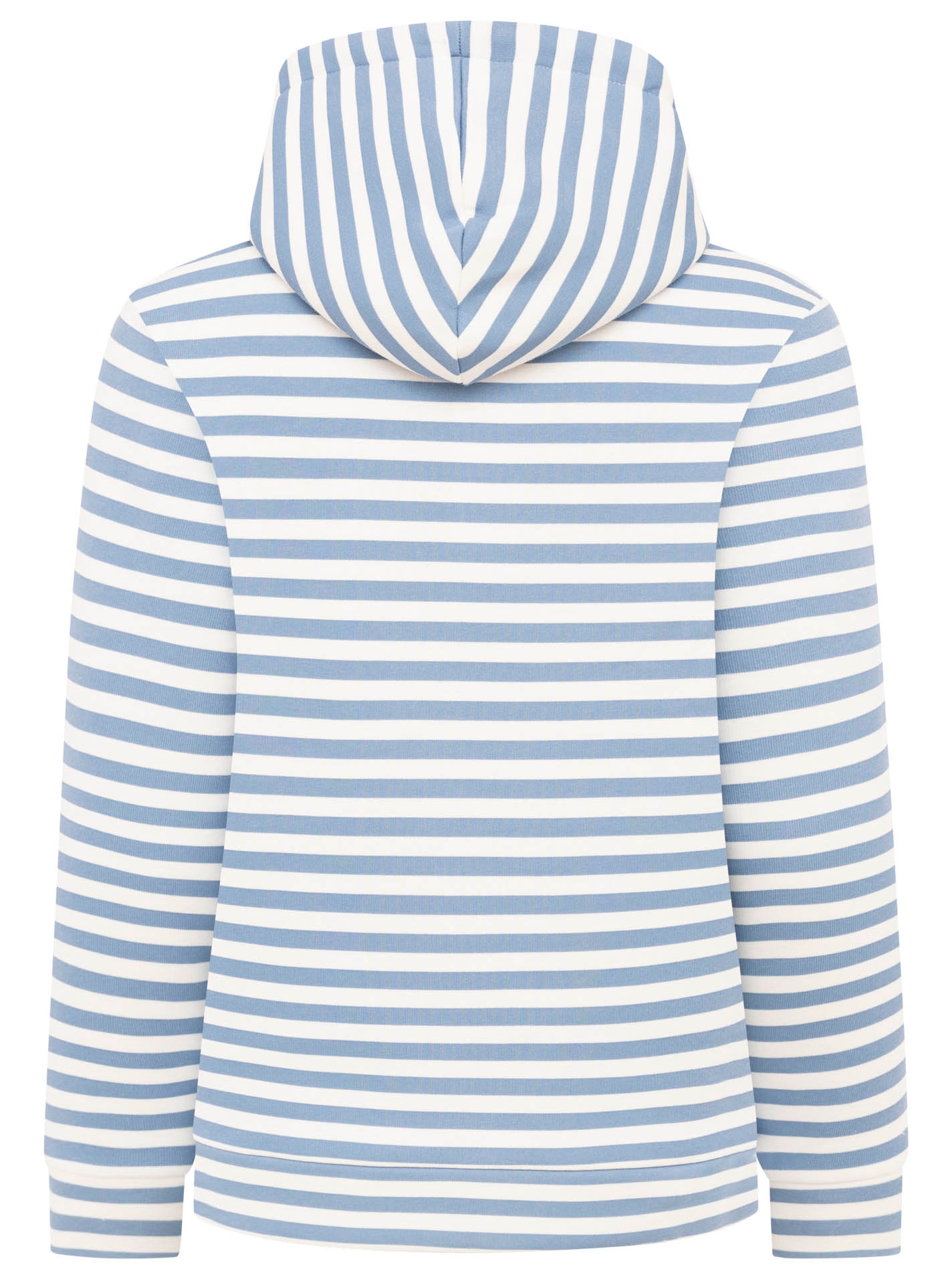 Zwillingsherz Kapuzensweatshirt »"Streifen Moin"«, gestreift, grosse "MOIN"- und Anker -Stickerei, Tasche vorne
