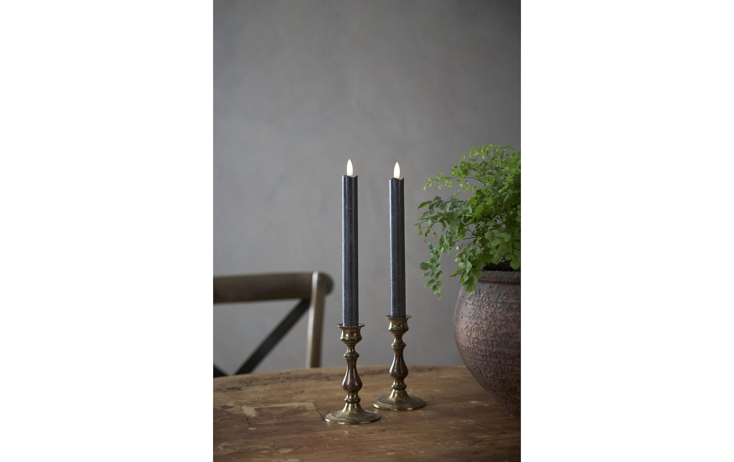   Bougie LED »Star Trading LED-Stabkerzen Set Dinner 2P Flamme 25 cm«