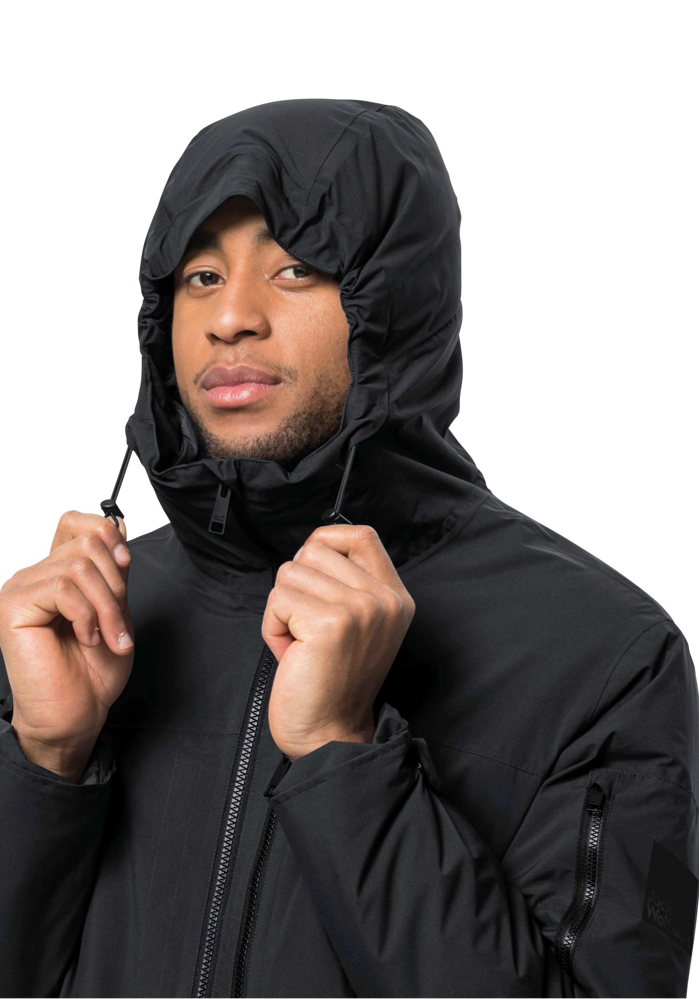 Jack Wolfskin Funktionsparka »KOENIGSBAU« mit Kapuze Wärmend, winddicht, Übergangsjacke