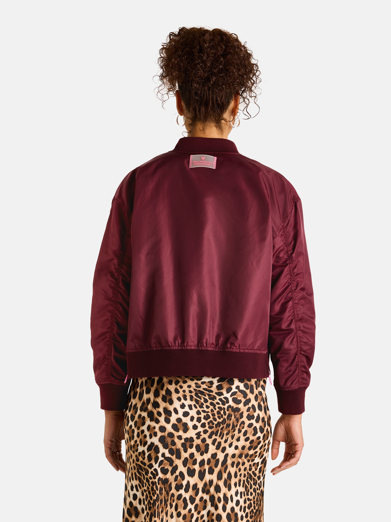 Lieblingsstück Veste bomber »MornaL« avec détails de fermeture éclair latérale