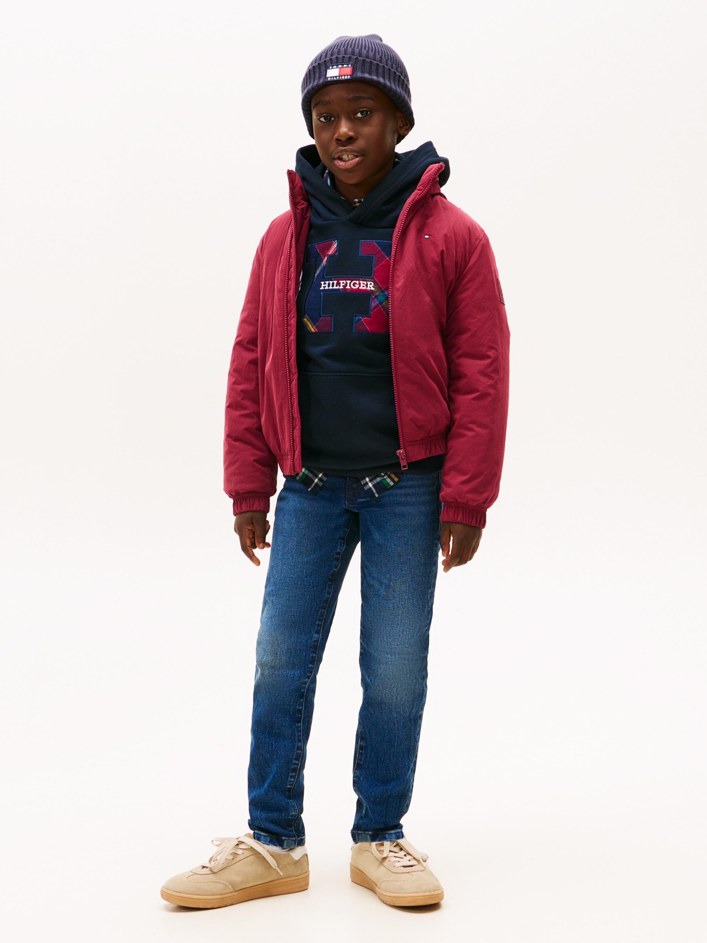 Tommy Hilfiger Gerade Jeans »STRAIGHT DARK JEANS« Regular fit, für Kinder bis 16 Jahre