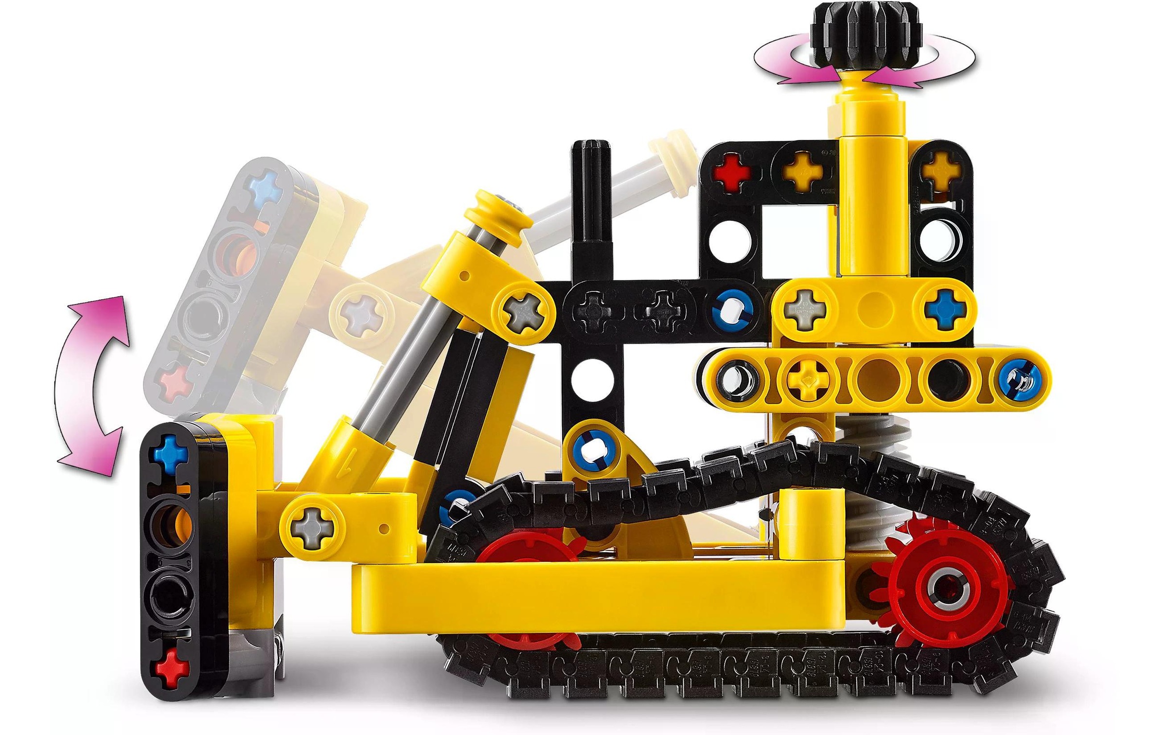LEGO® Spielbausteine »Schwerlast Bulldozer 42163«