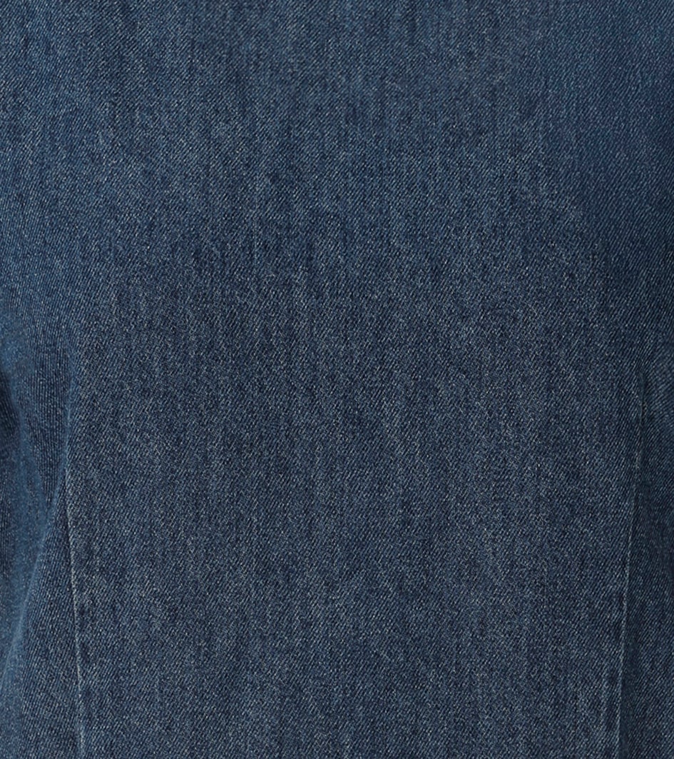 Aniston CASUAL Robe en jean avec éléments décoratifs dorés sur les côtés - NOUVELLE COLLECTION