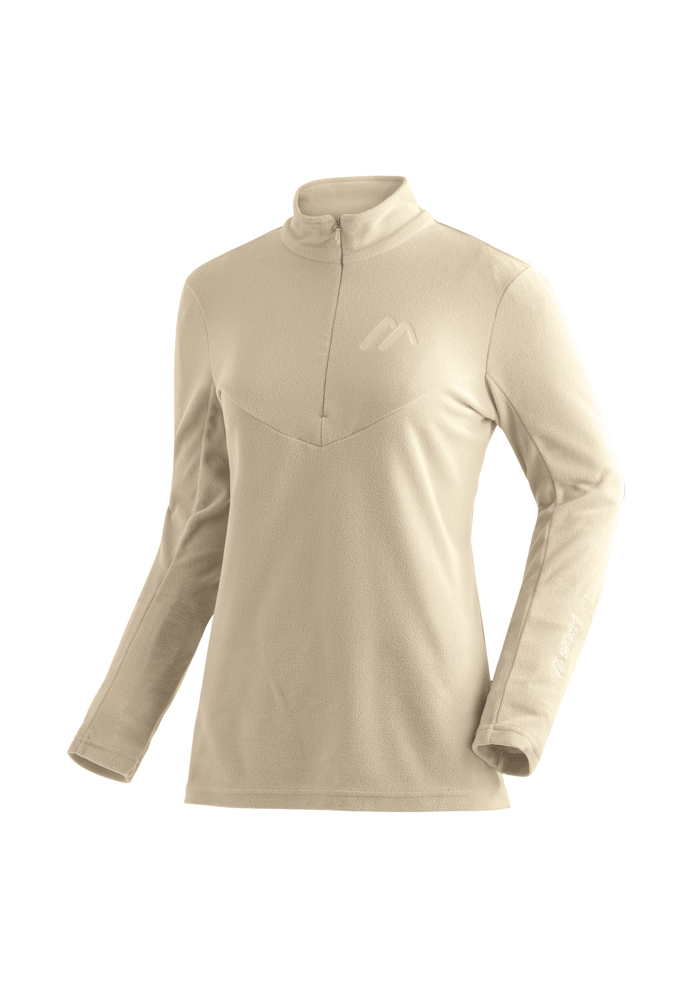 Maier Sports Pull en polaire »Denise HZ W«, Damen Midlayer, pflegeleichtes Half-Zip Fleece
