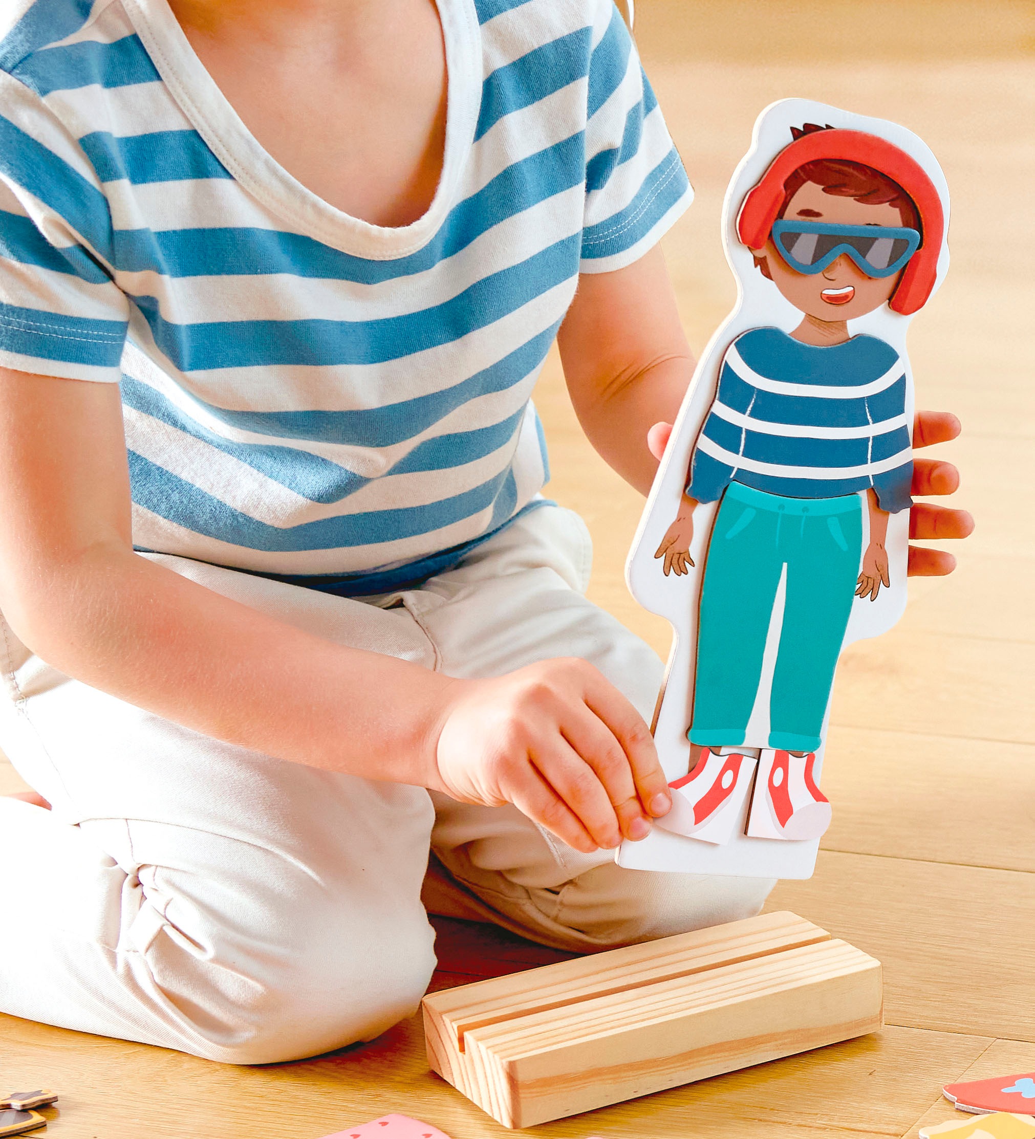 Hape Puzzle de contours »Magnetisches Anzieh-Puzzle«