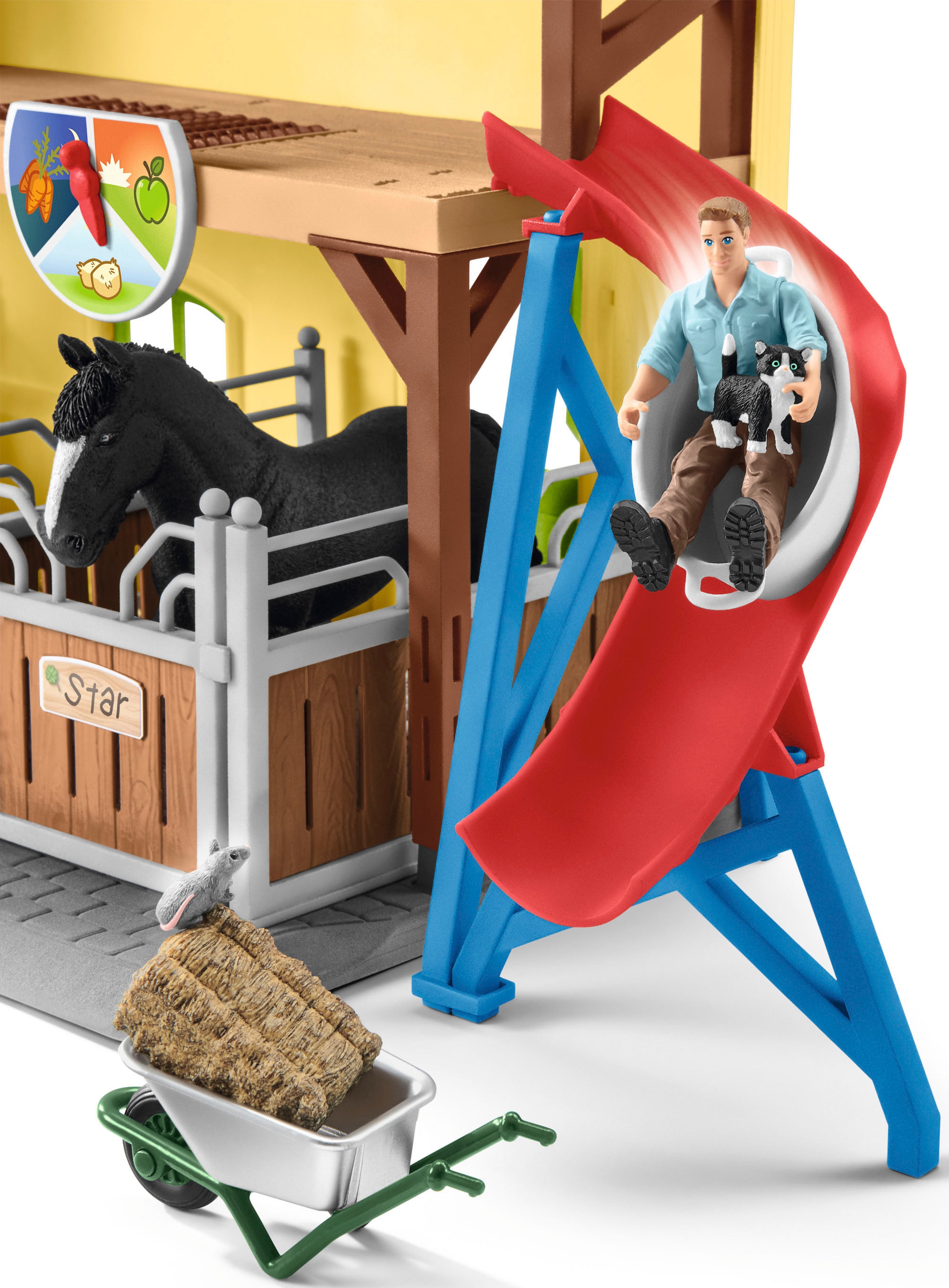 Schleich® Monde de jeu »FARM WORLD, Pferdestall (42485)«
