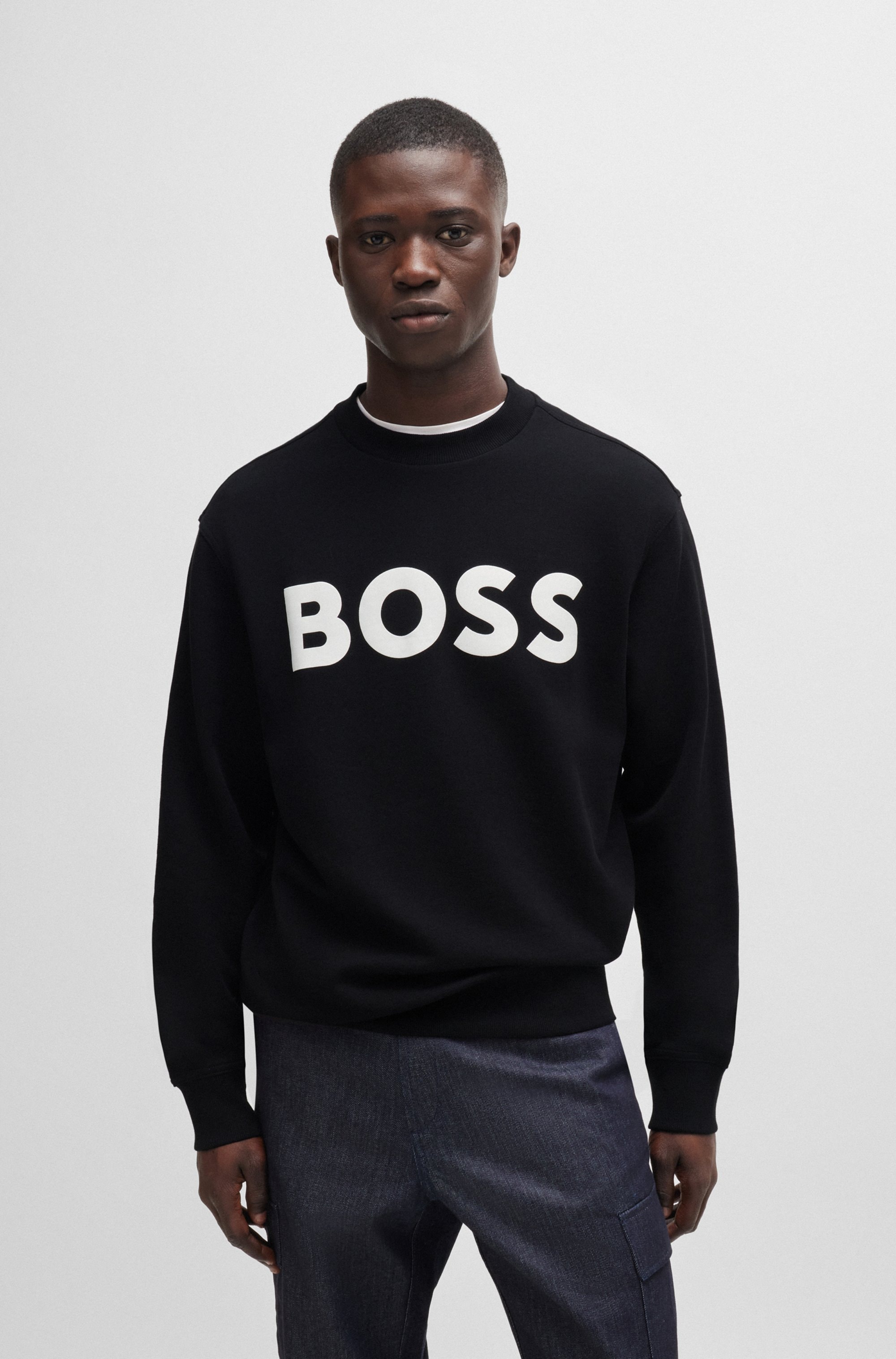 BOSS ORANGE Sweatshirt »WeBasicCrew« mit Rundhalsausschnitt