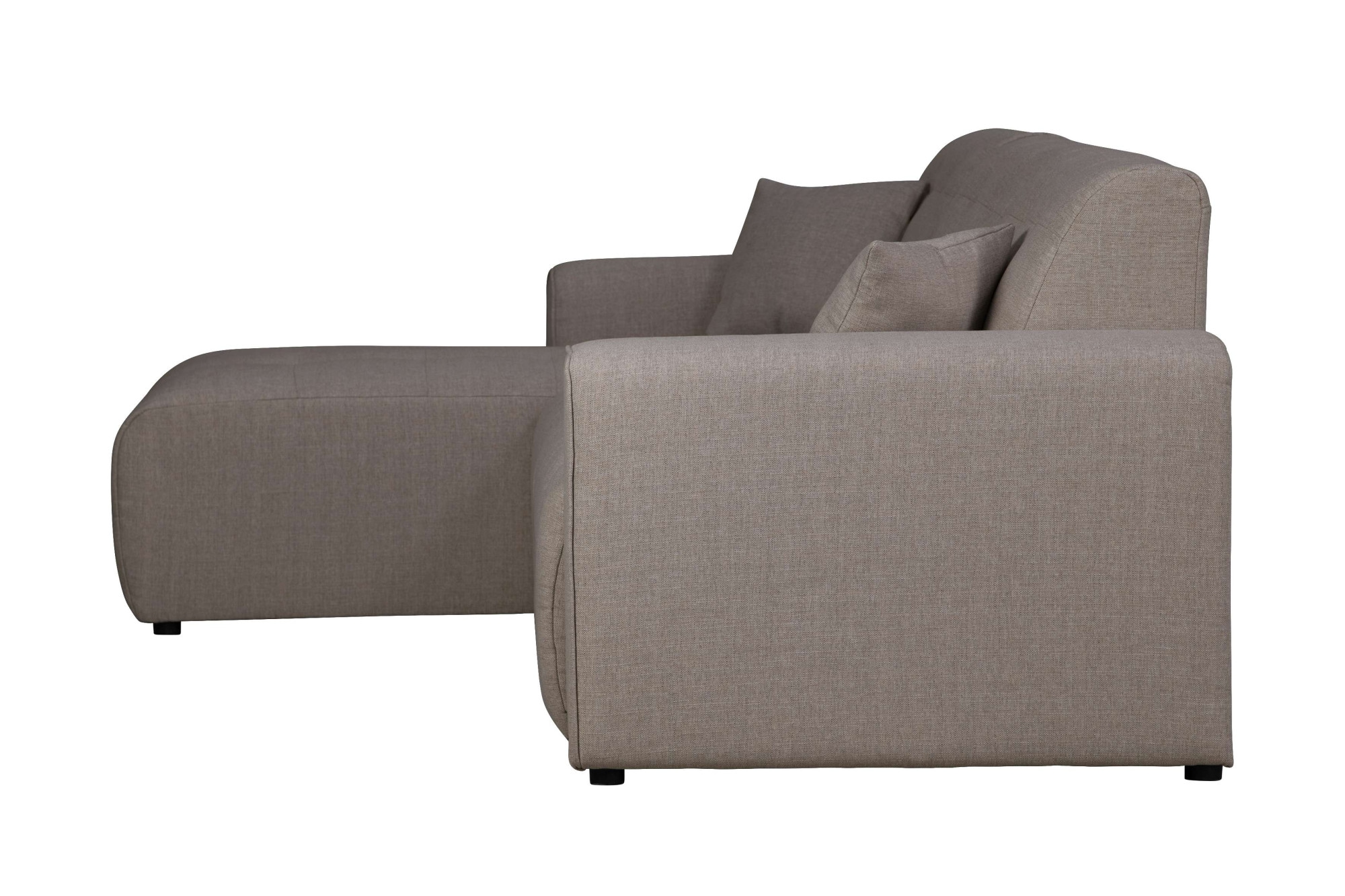 Home affaire Ecksofa »Nosia L-Form« incl. 2 Zierkissen, mit feiner Steppung