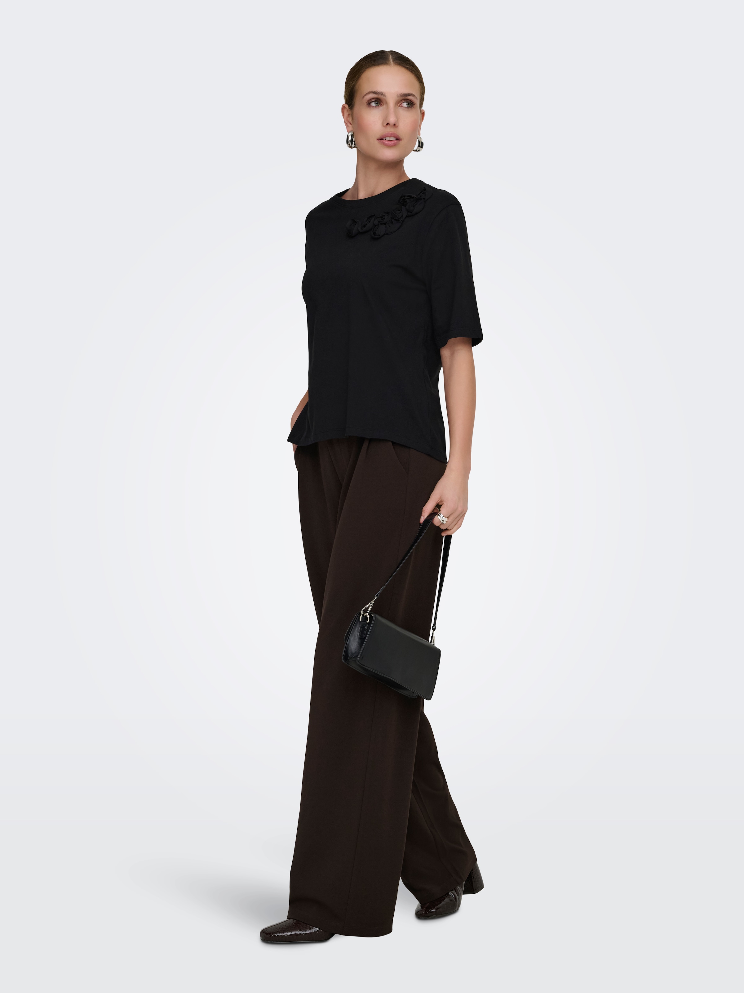 JDY Anzughose »JDYGEGGO LIFE OCCASION PANT JRS NOOS«  Materialmix, regular fit