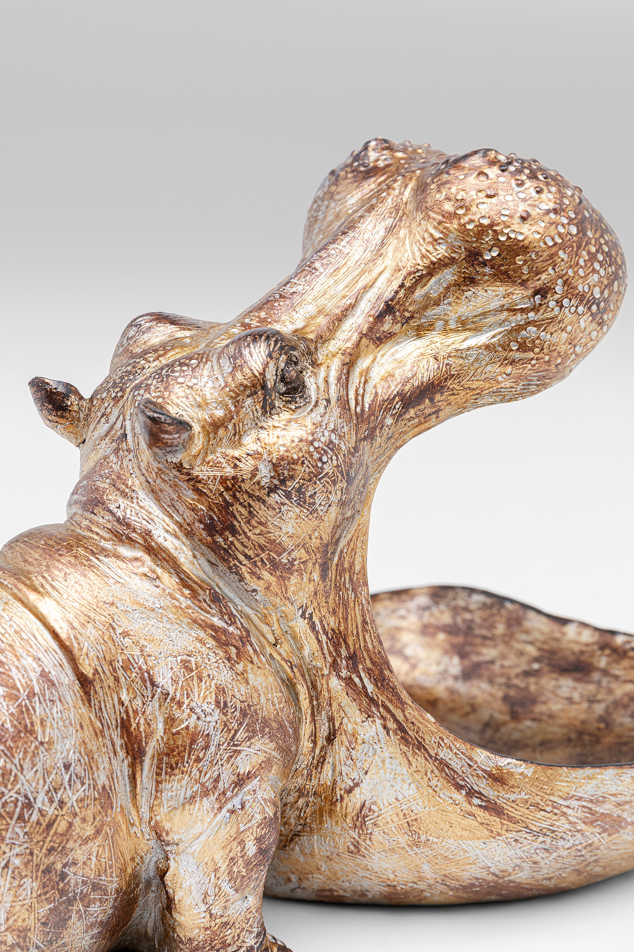 Kare Design Dekofigur »Deko Figur Hungry Hippo 17cm«