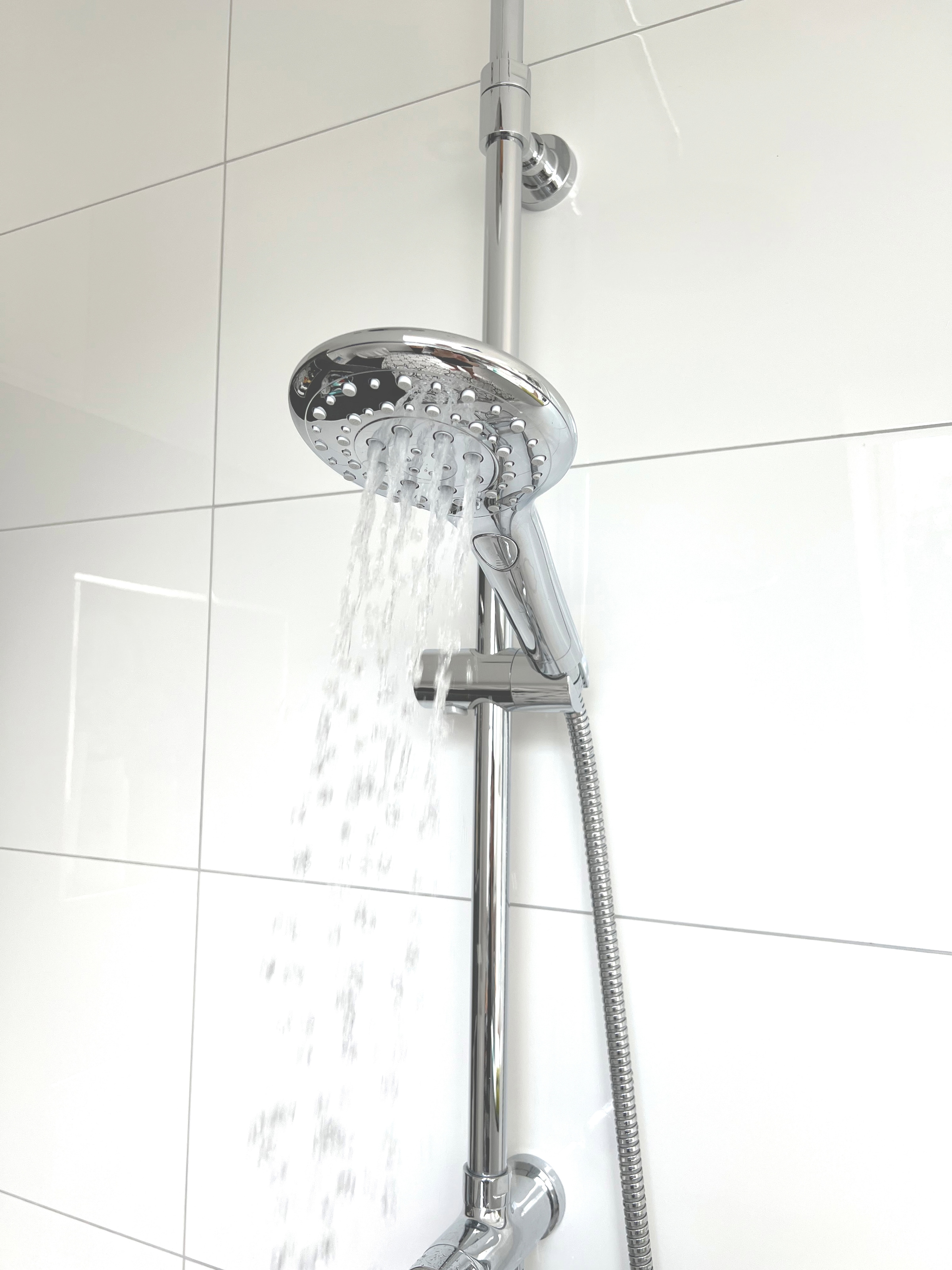 ADOB Handbrause »Bellezza N chorm« 1 Stk. tlg. vollverchromt, 3 Strahlfunktionen, Umschaltung per Knopfklick