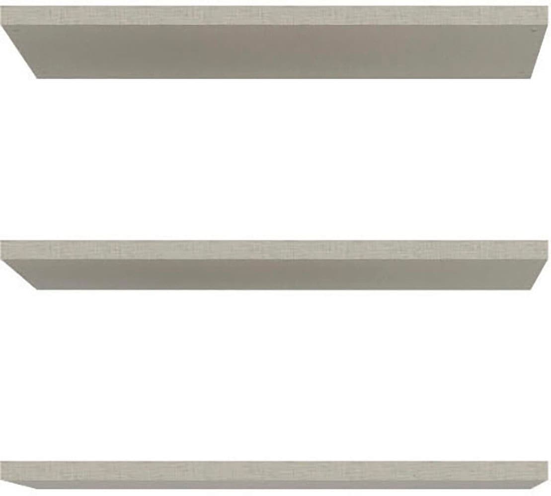 FORTE Tablette de rangement Ensemble, 3 cuis tlg. jeu de 3 tablettes, structure textile, largeur 42,2 cm