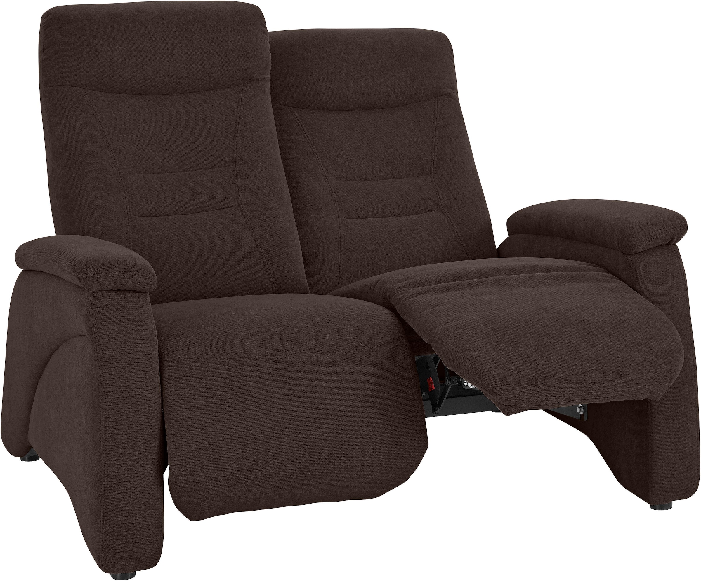 exxpo - sofa fashion 2-Sitzer »Ascoli, Kinosofa mit hohem Sitzkomfort, bequeme Armlehnen« hoher Rücken, inkl. Relaxfunktion