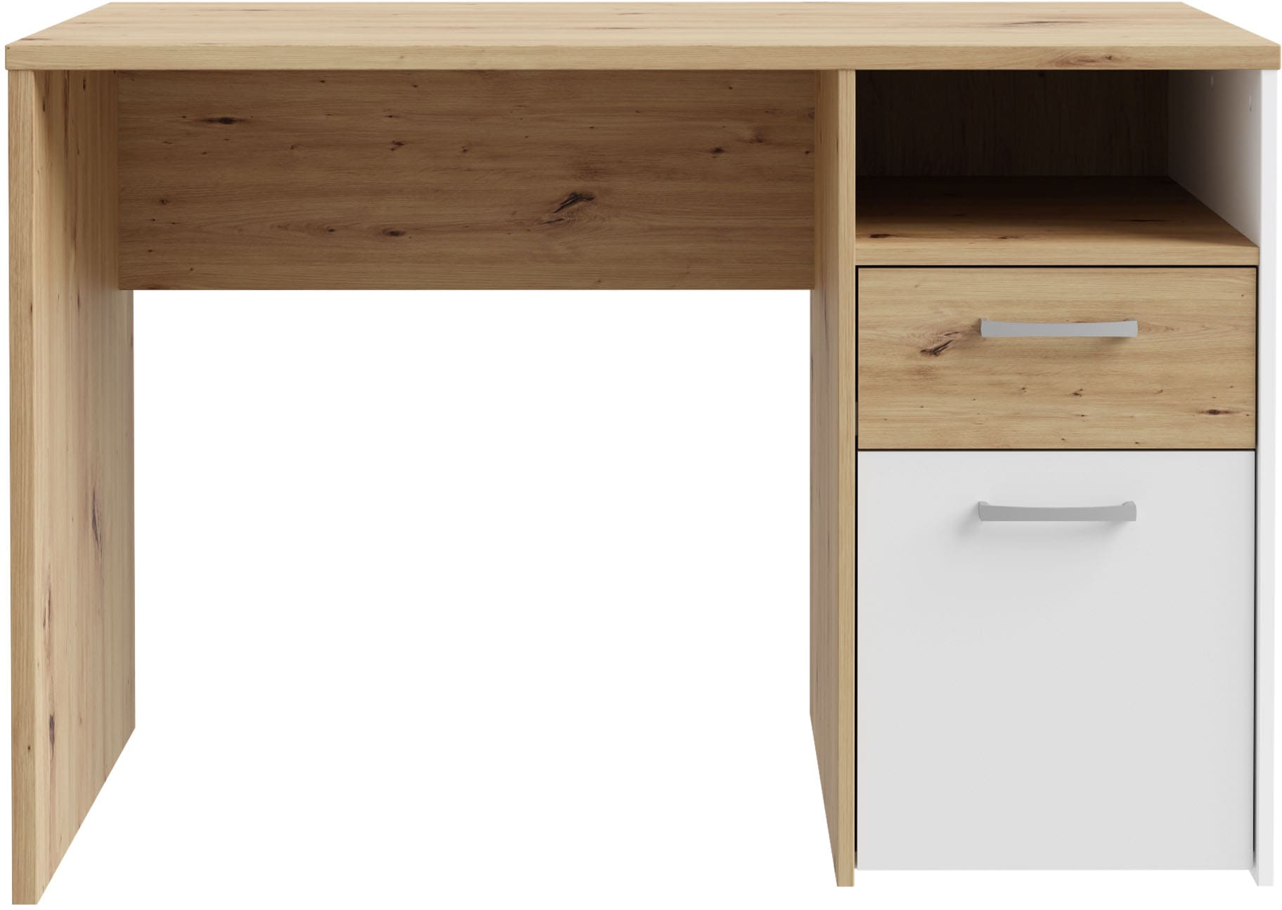 FORTE Schreibtisch »Culgoa« Schreibtisch, Stauraum, Schubkasten, Türe, offenes Fach, pflegeleicht
