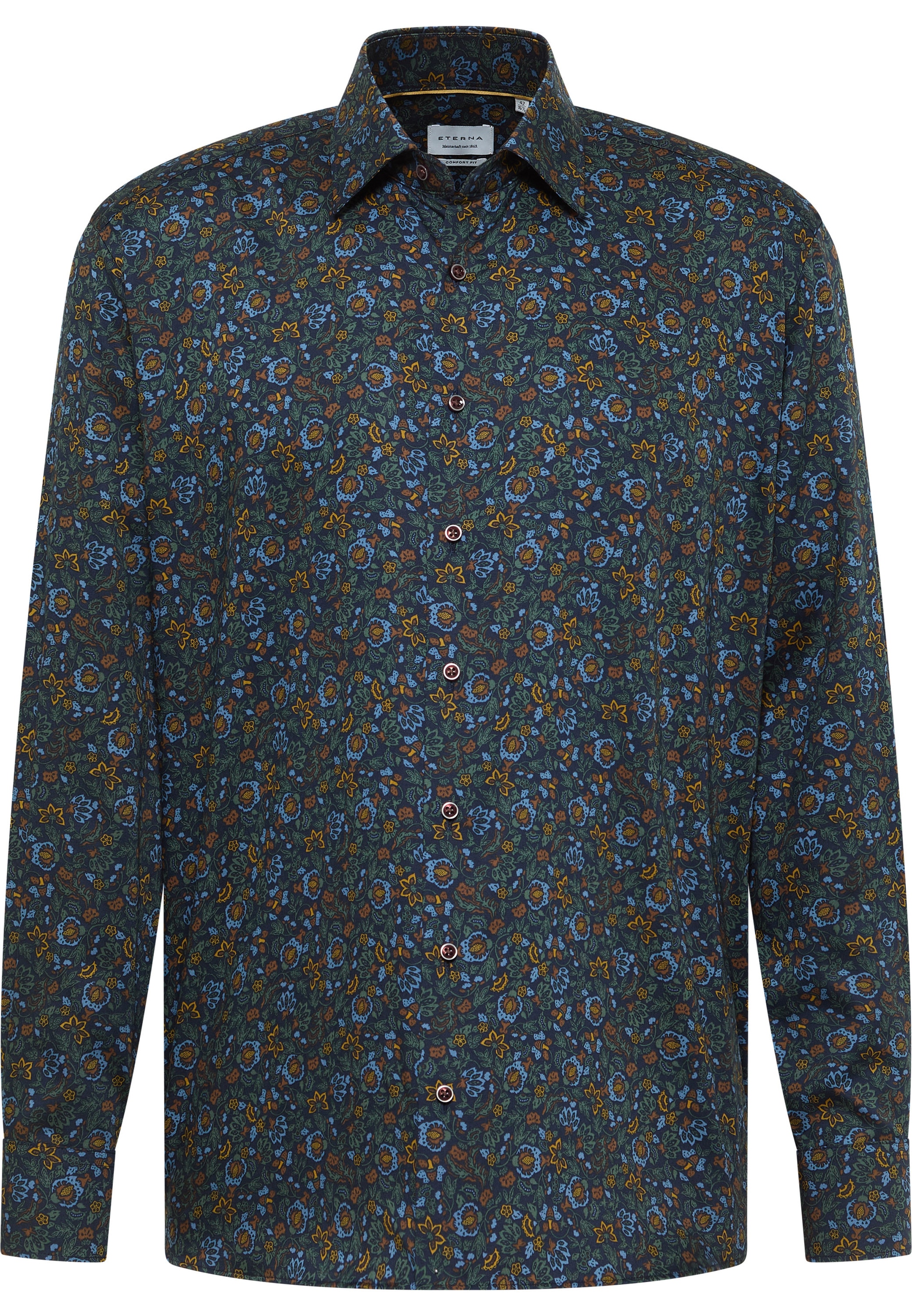 Eterna Langarmhemd »COMFORT FIT« NON IRON (bügelfrei)