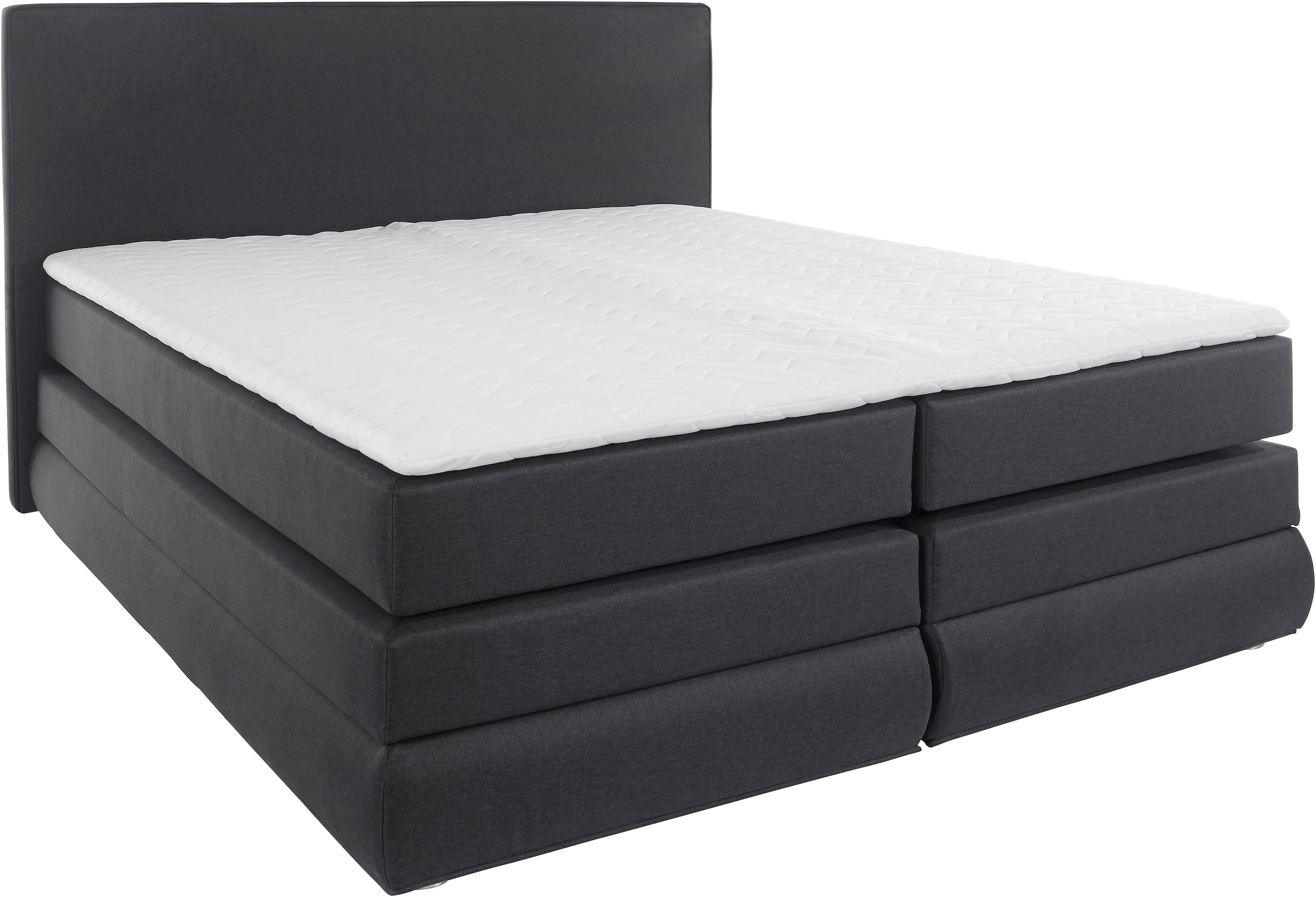 COLLECTION AB Boxspringbett »Ninoni« inkl. Bettkasten, Topper und wahlweise mit LED-Beleuchtung
