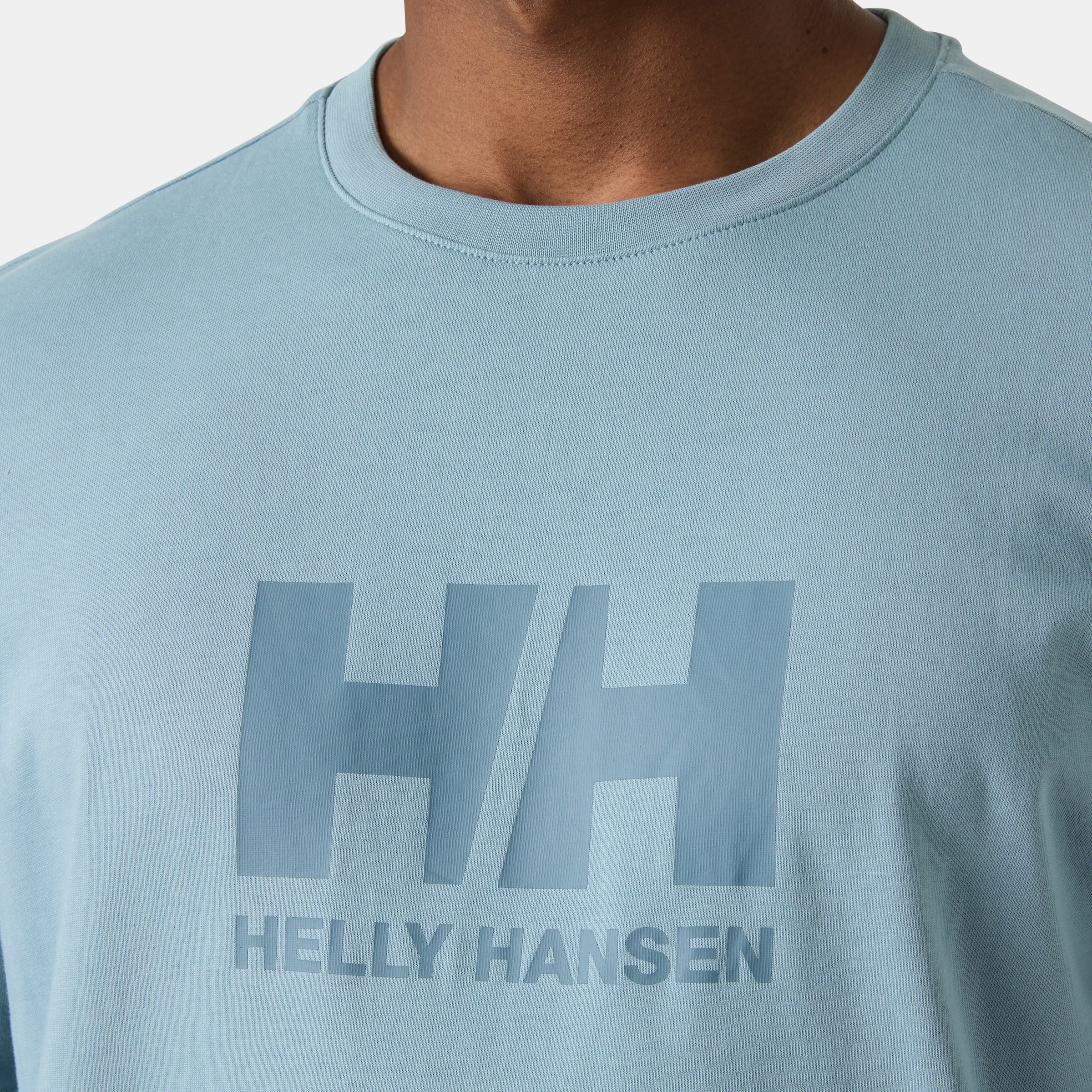 Helly Hansen T-shirt »HH LOGO T-SHIRT 3.0« à manches courtes, col rond, en coton, coupe sportive,