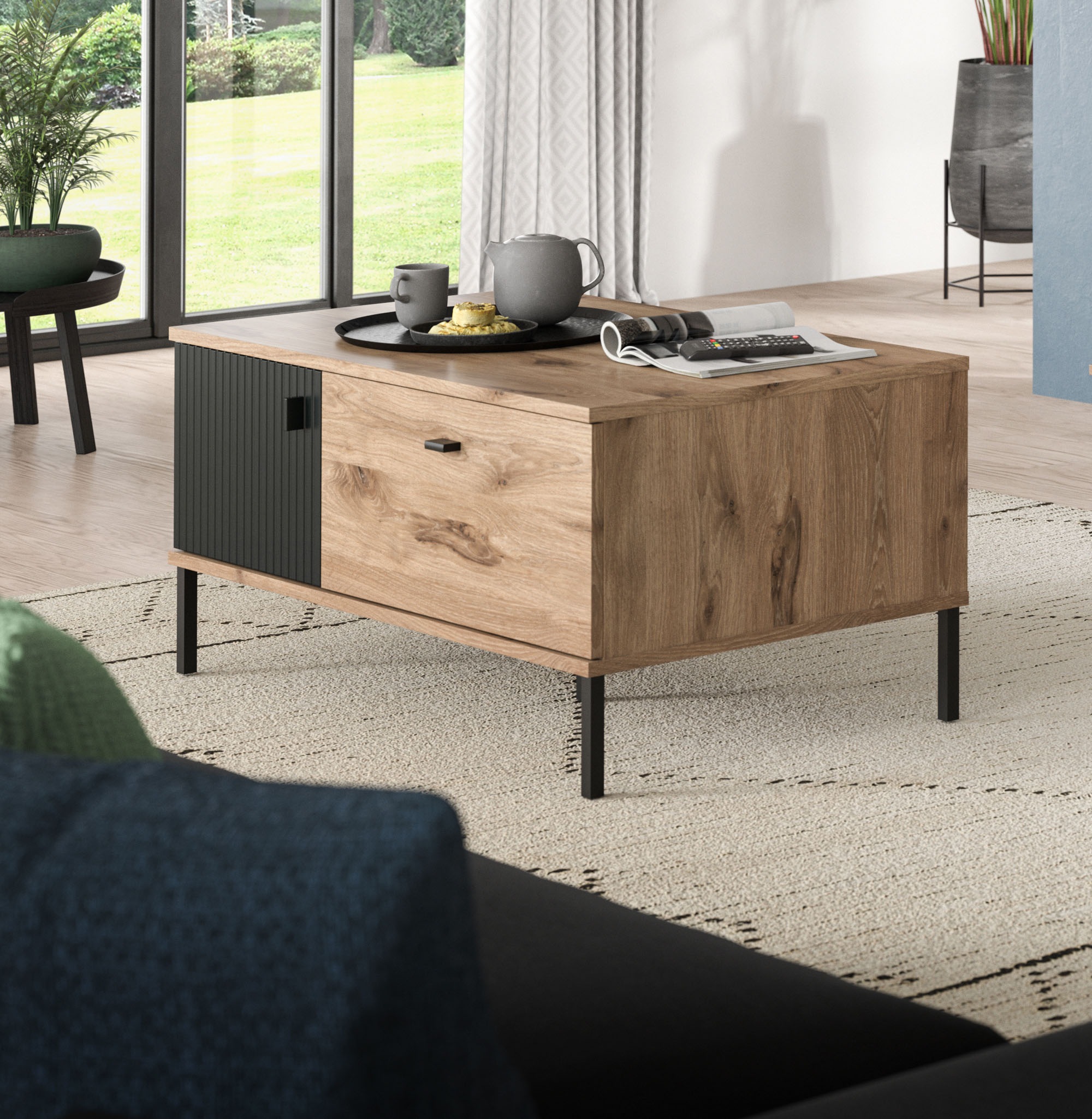 INOSIGN Table basse »TREVERK, Breite: 100 cm« 1 cuis tlg. Table basse, table de salon, table d'appoint, salon