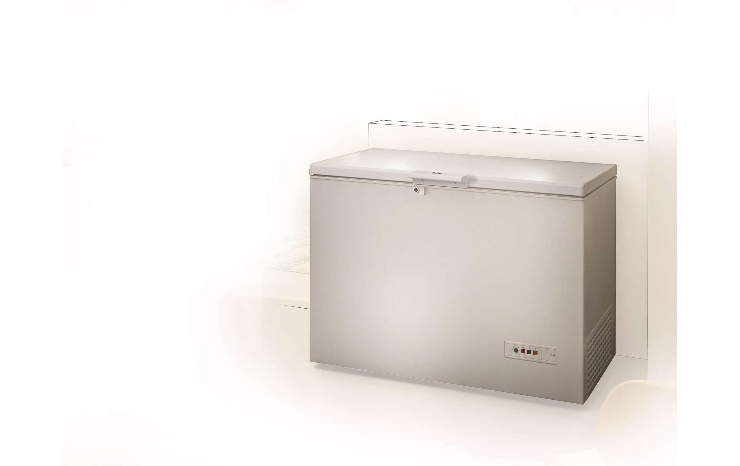 BEKO Congélateur »ACO 432 E BP« 91,6 cm hoch 140,5 cm breit