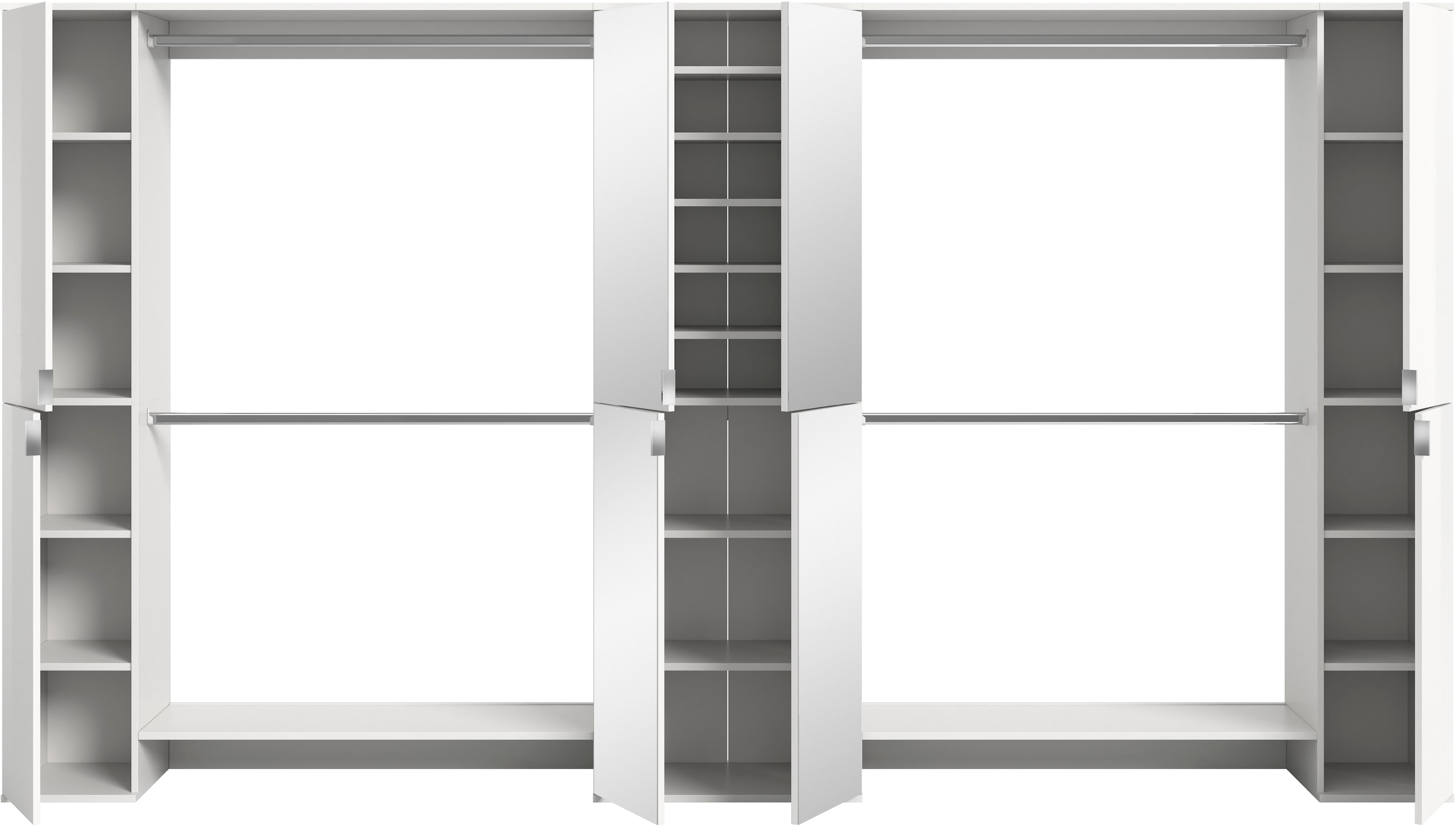 Home affaire Garderoben-Set »Trondheim, Garderobenset 5-tlg. Breite 341 cm,« 5 Stk. tlg.