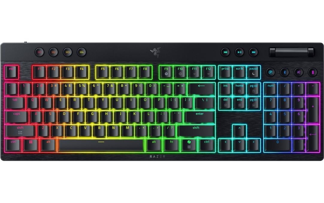 RAZER Clavier de jeu »BlackWidow V4 Low-profile HyperSpeed [Swiss Layout]« ()