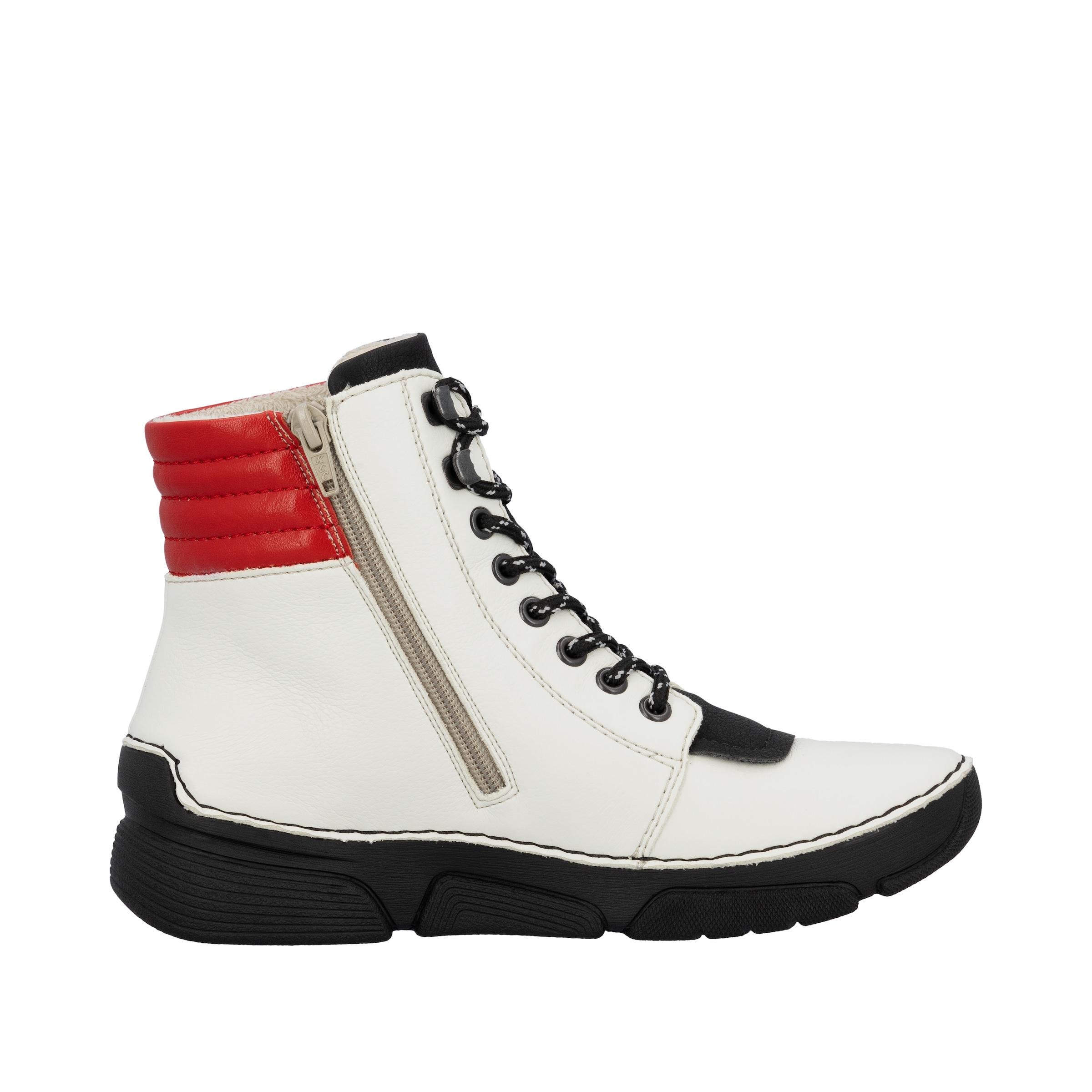 Rieker Sneakerboots  Schnürboots, Schnürstiefelette mit zusätzlichem Innenreissverschluss