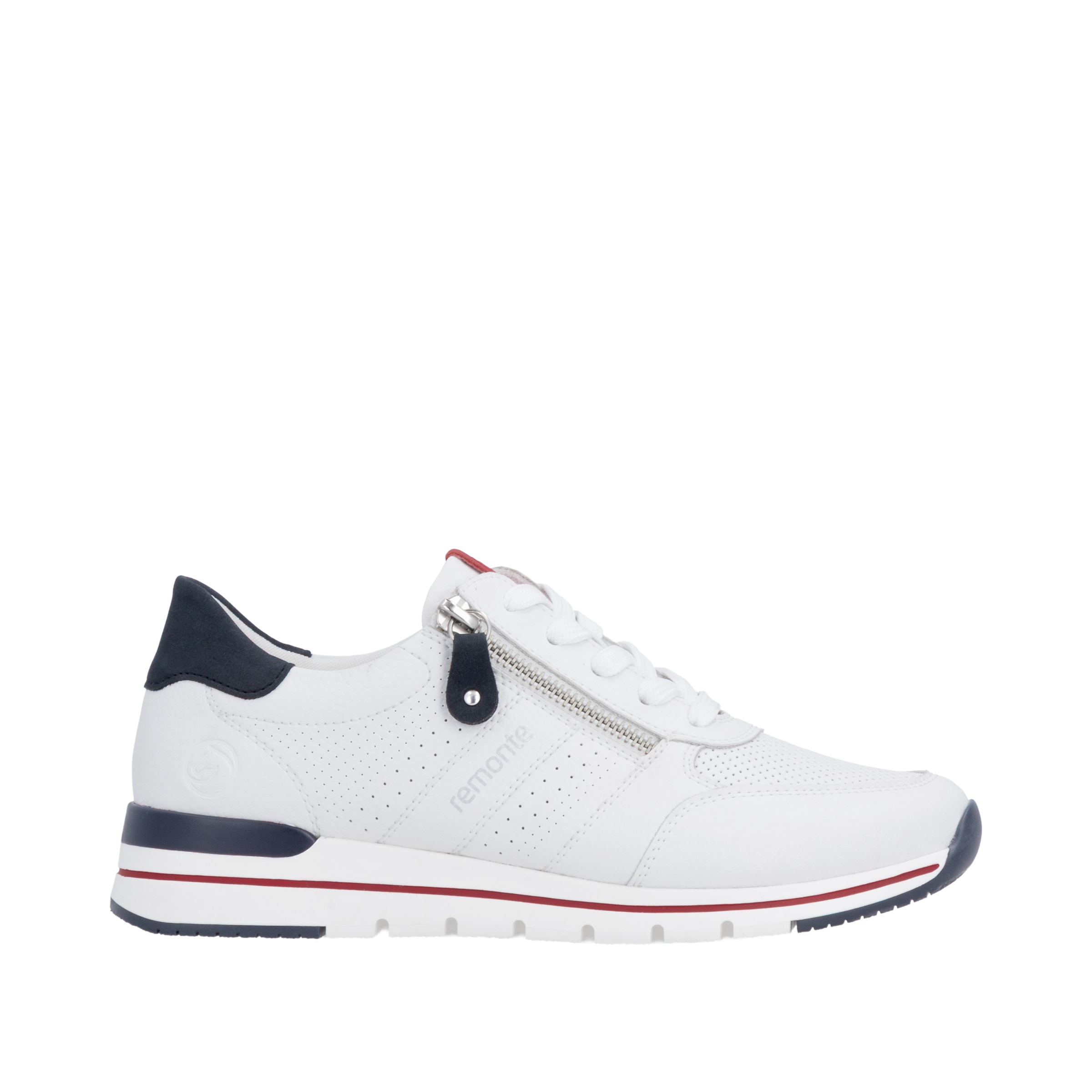 Remonte Keilsneaker  mit gepolstertem Fussbett, Freizeitschuh, Halbschuh, Schnürschuh