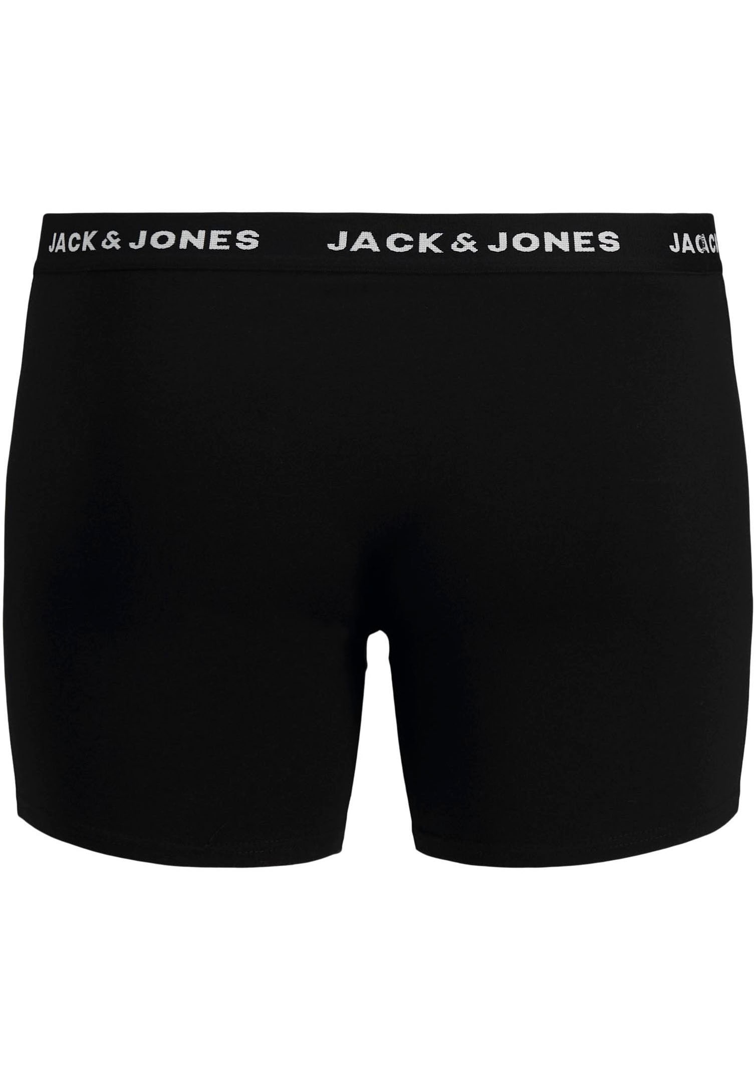 Jack & Jones PlusSize Boxers »JACHUEY mit leichtem Komfort im 5er-Pack« Packung, 5er-Pack, 5 cuis unifarben, casual, regular fit, Baumwollmischung