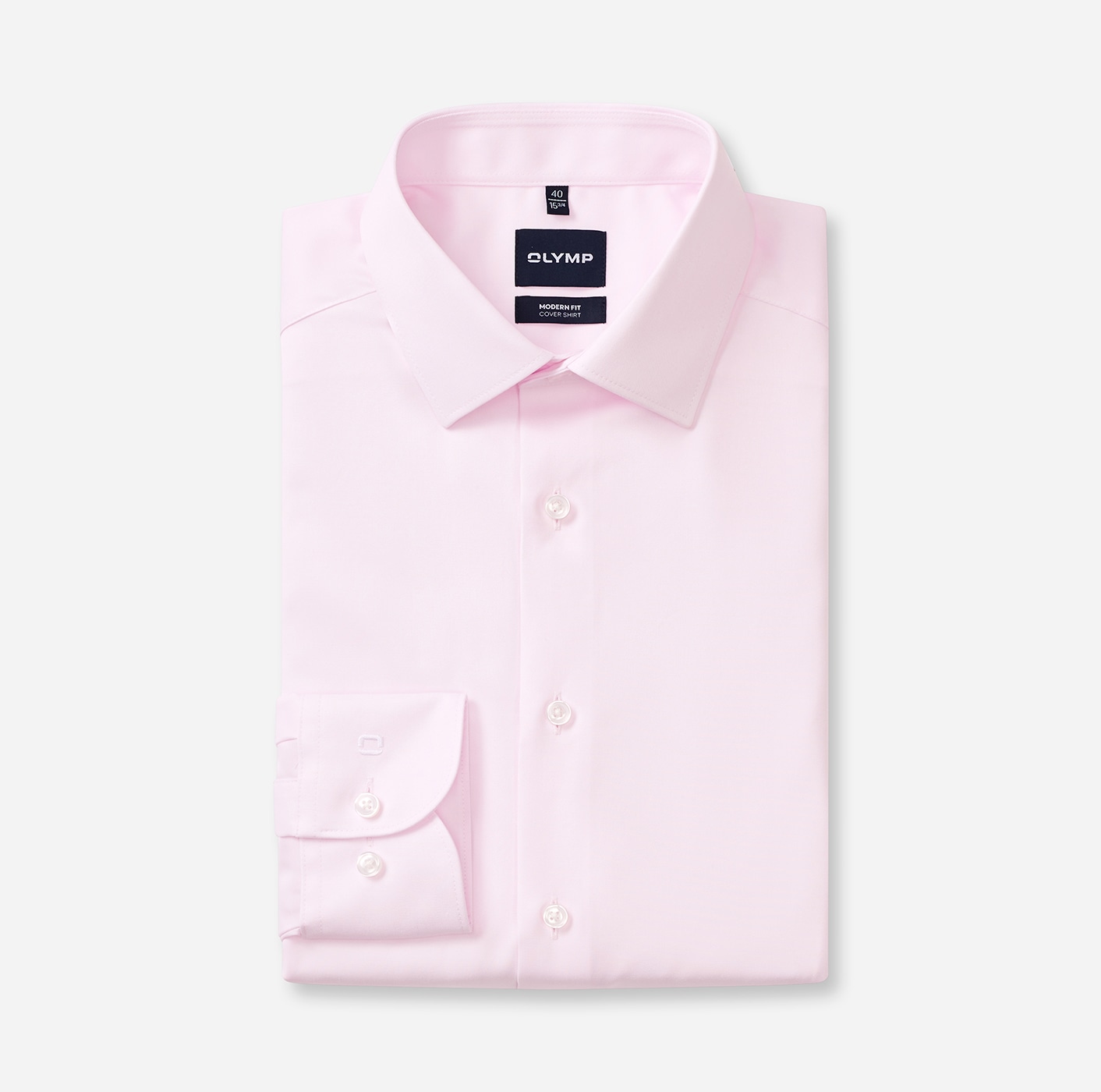 OLYMP Chemise à manches longues »Luxor Covershirt« densité visuelle maximale, infroissable, chemise d'affaires, coupe moderne