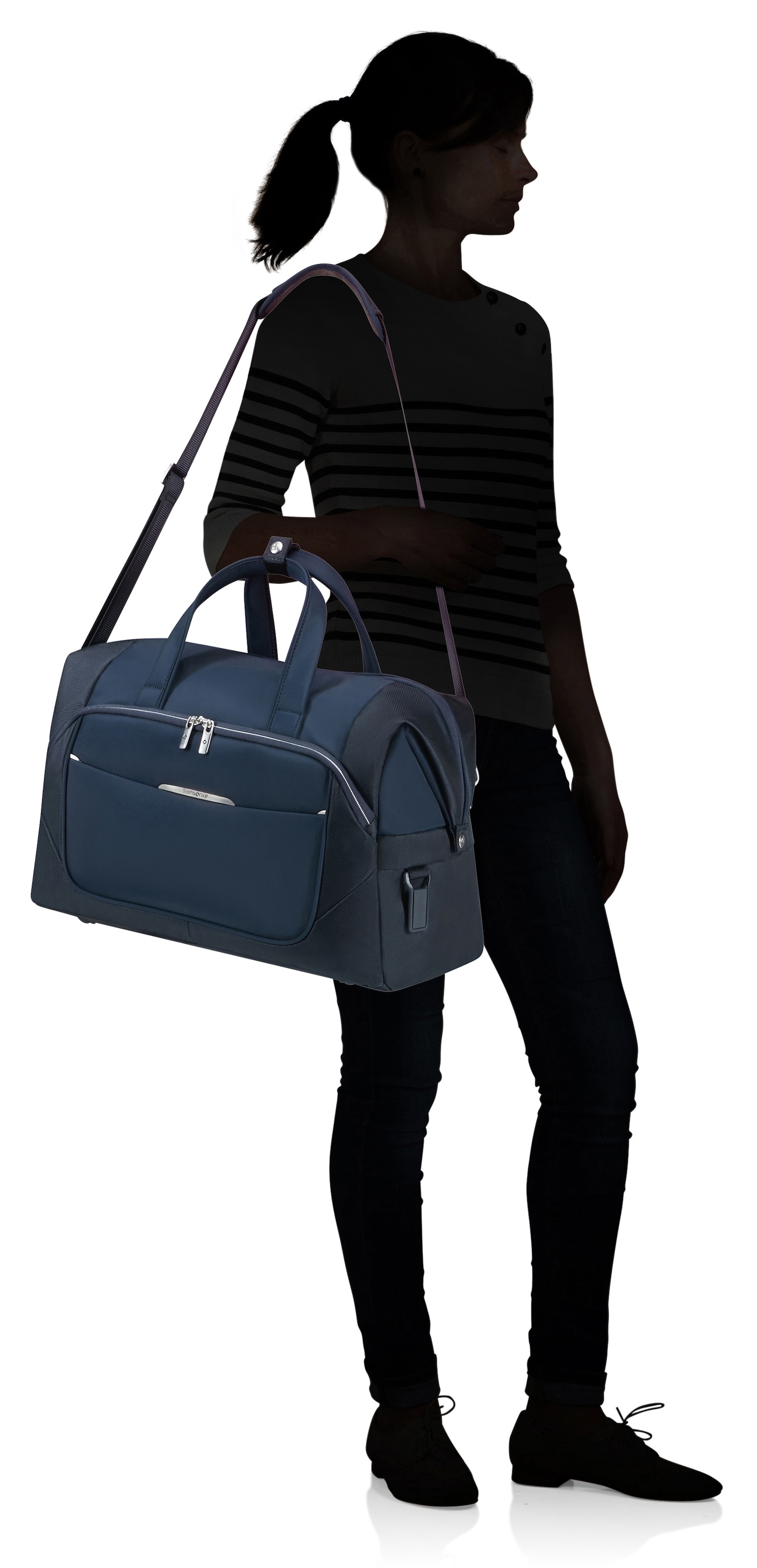 Samsonite Sac de voyage »RE-LITE« sac de voyage Duffle Weekender Overnighter avec cube de rangement
