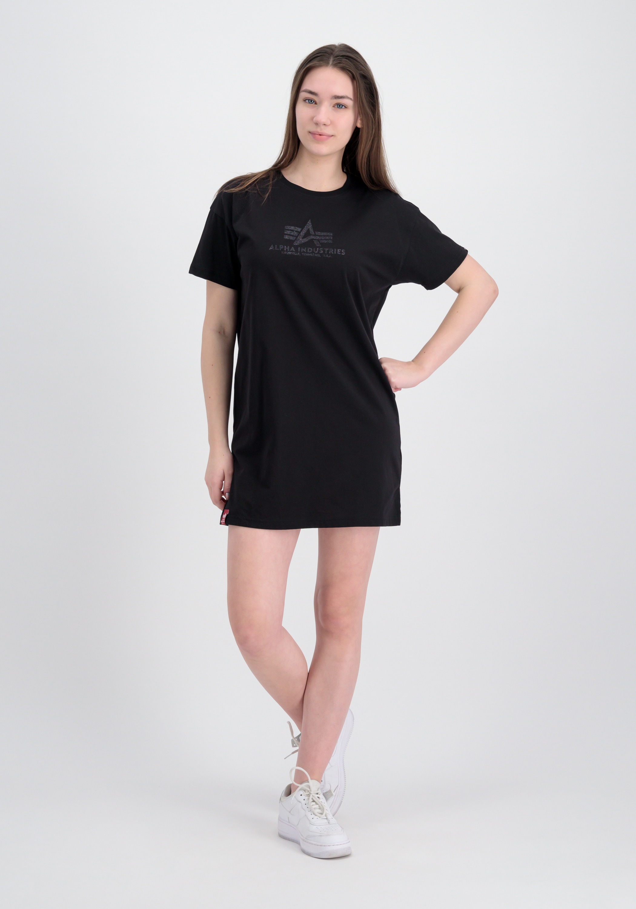 Alpha Industries T-Shirt »Basic Long T-Shirt Glitter W«