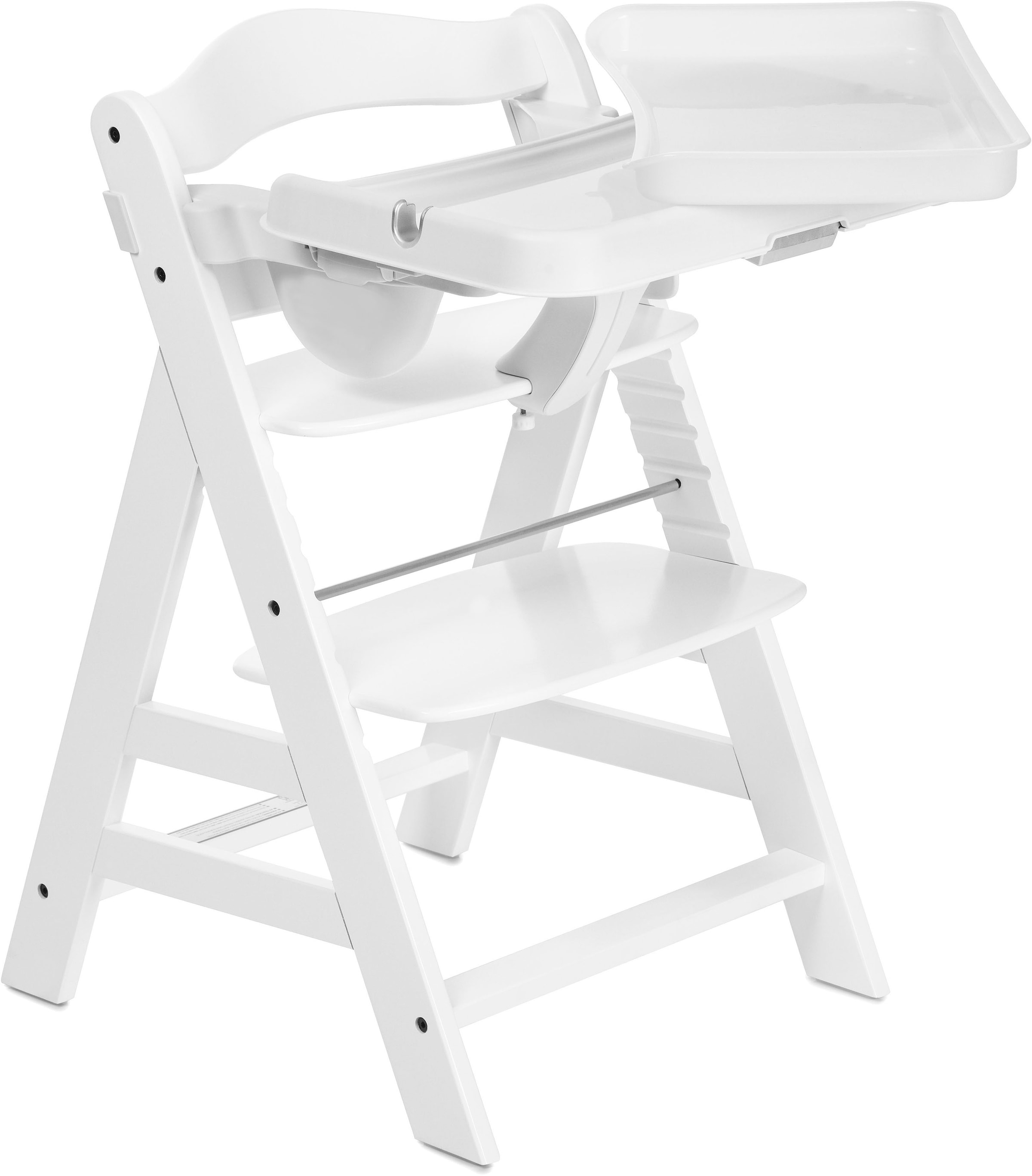 Hauck Hochstuhltablett »Alpha Tray Tischaufsatz, weiss« für Hochstühle Alpha+ und Beta+